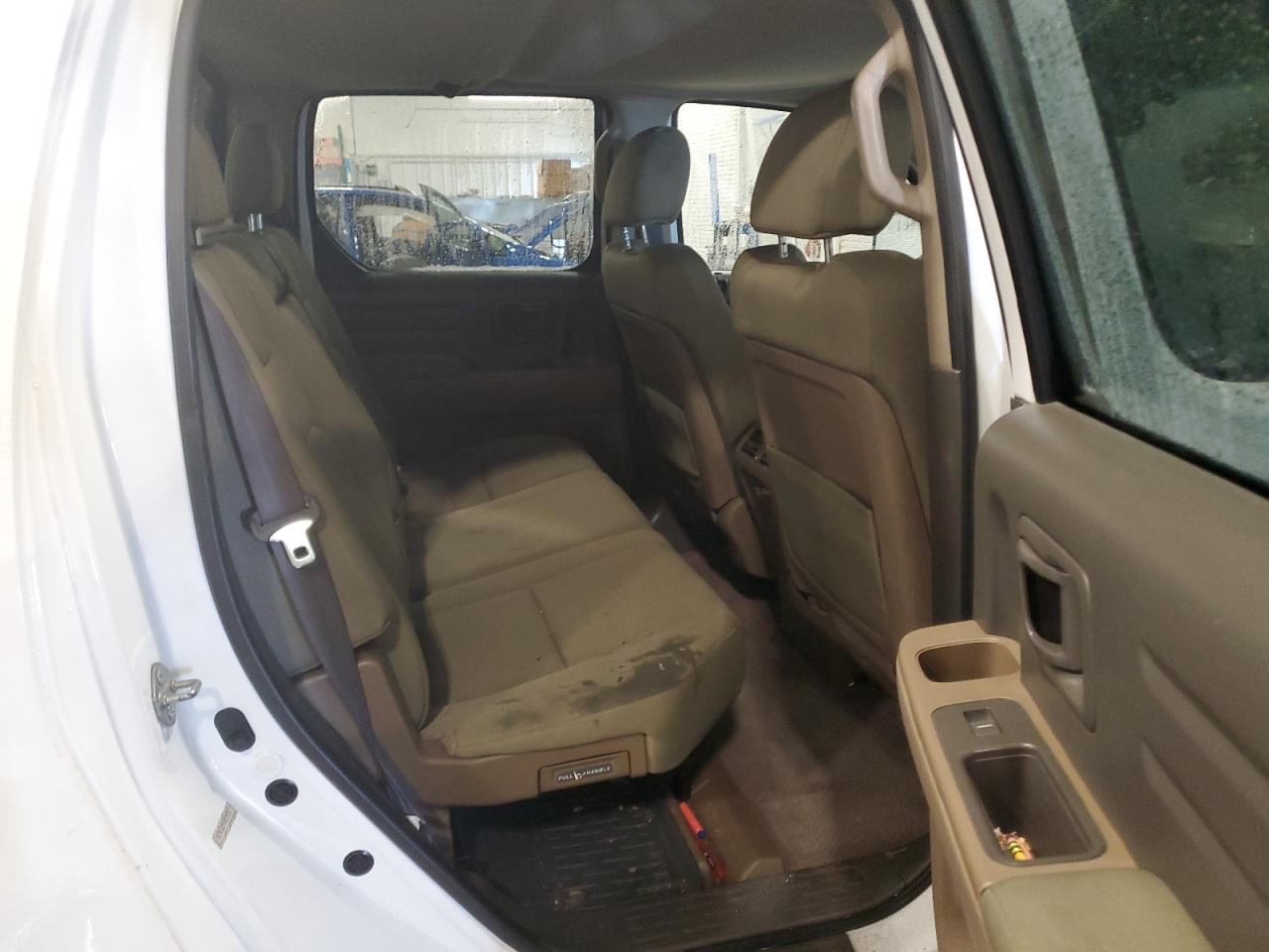 2008 Honda Ridgeline VIN 2HJYK16298H520535 Copart auction photo, all over damage thumbnail 10