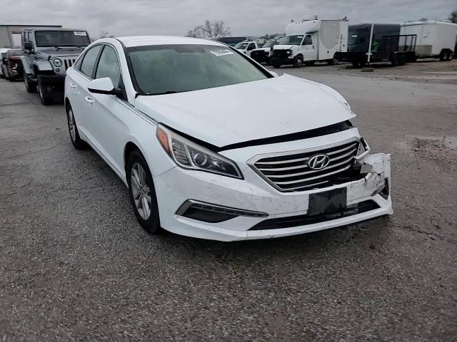 2015 Hyundai Sonata VIN 5NPE24AFXFH039443 Copart auction photo, hail / front end damage thumbnail 10