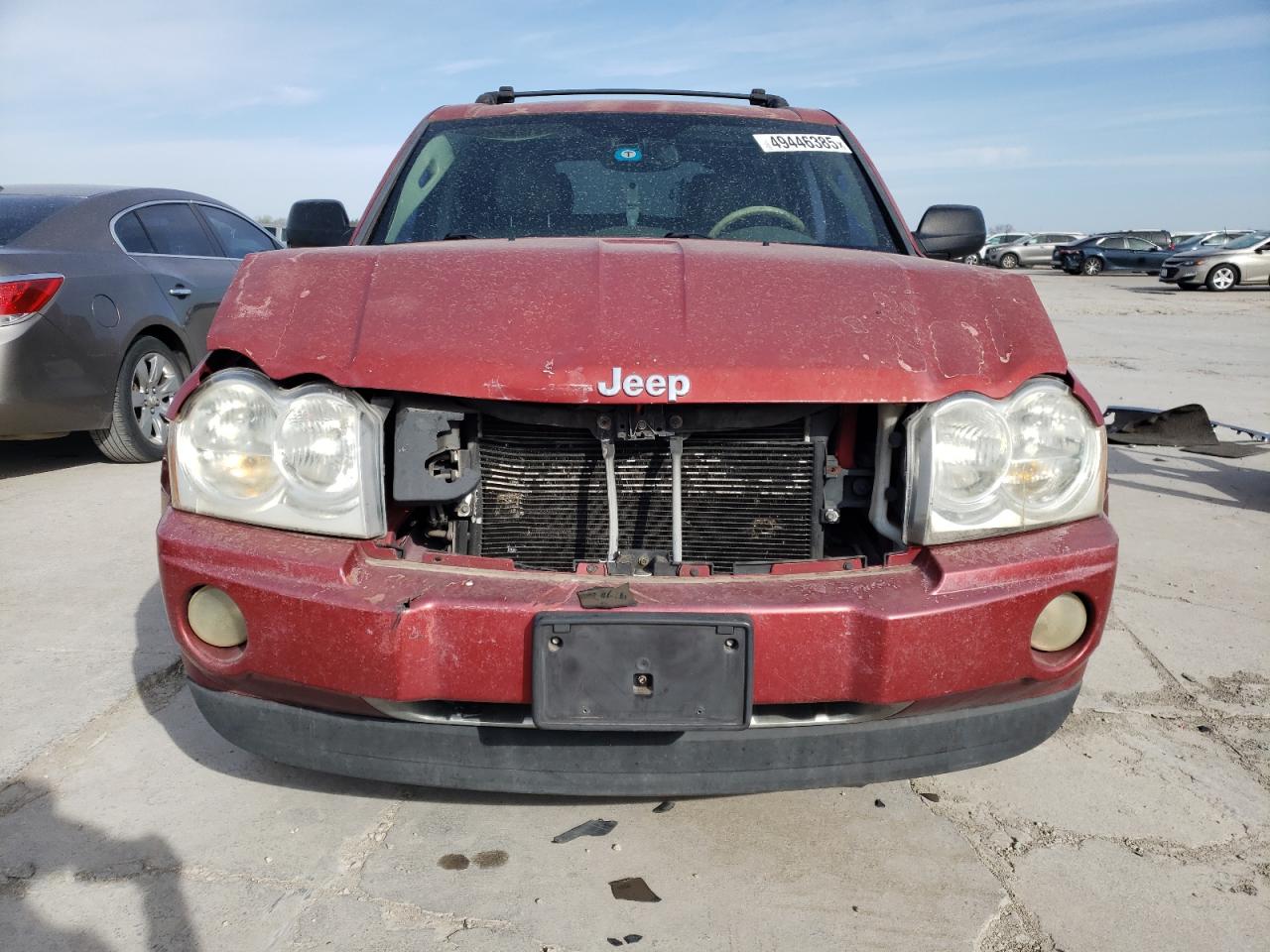 2006 Jeep Grand Cherokee VIN 1J4HS58N96C103641 Copart auction photo, front end damage thumbnail 5