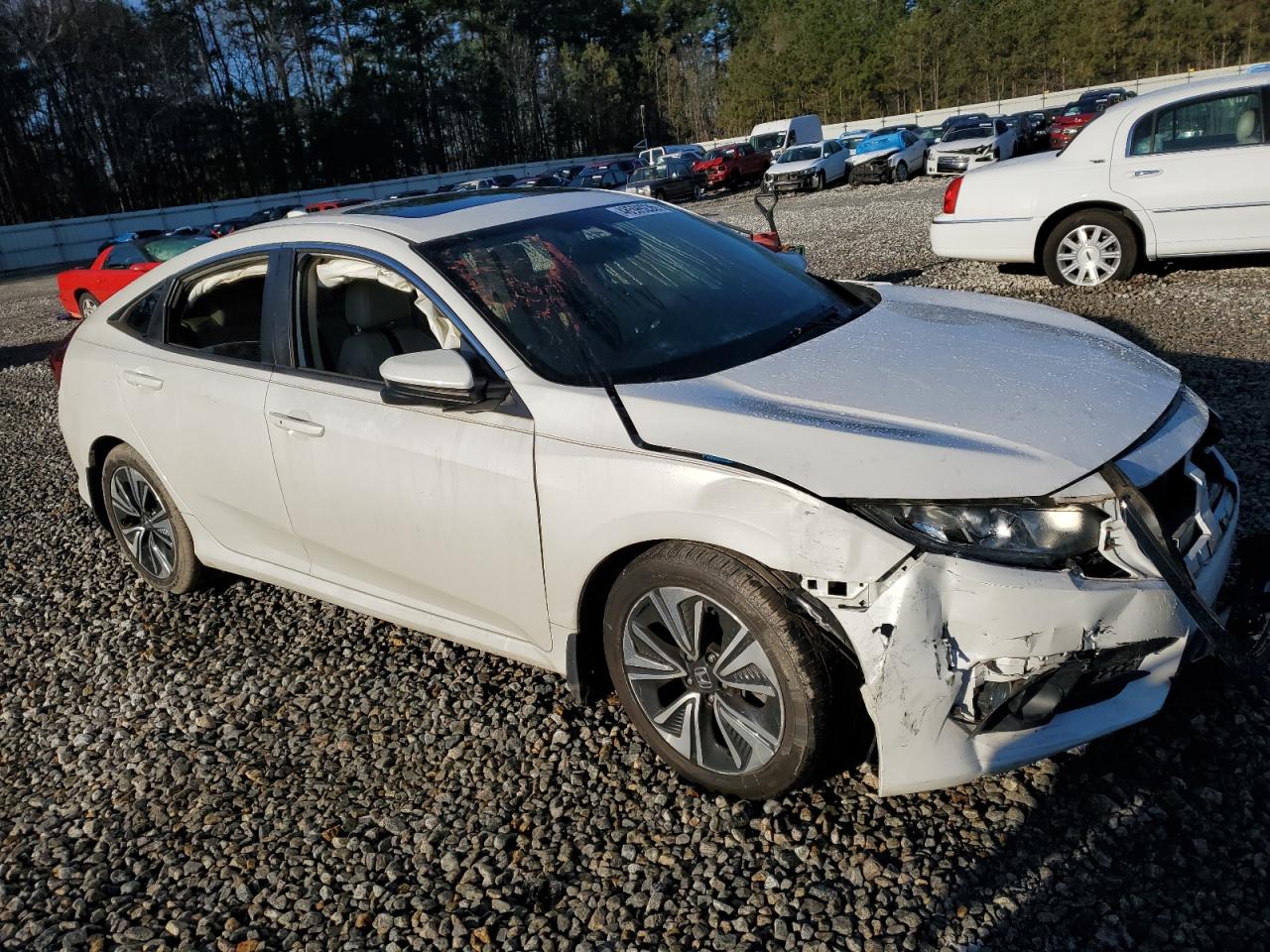 2016 Honda Civic VIN 19XFC1F70GE043749 Copart auction photo, front end / minor dent/scratches damage thumbnail 4