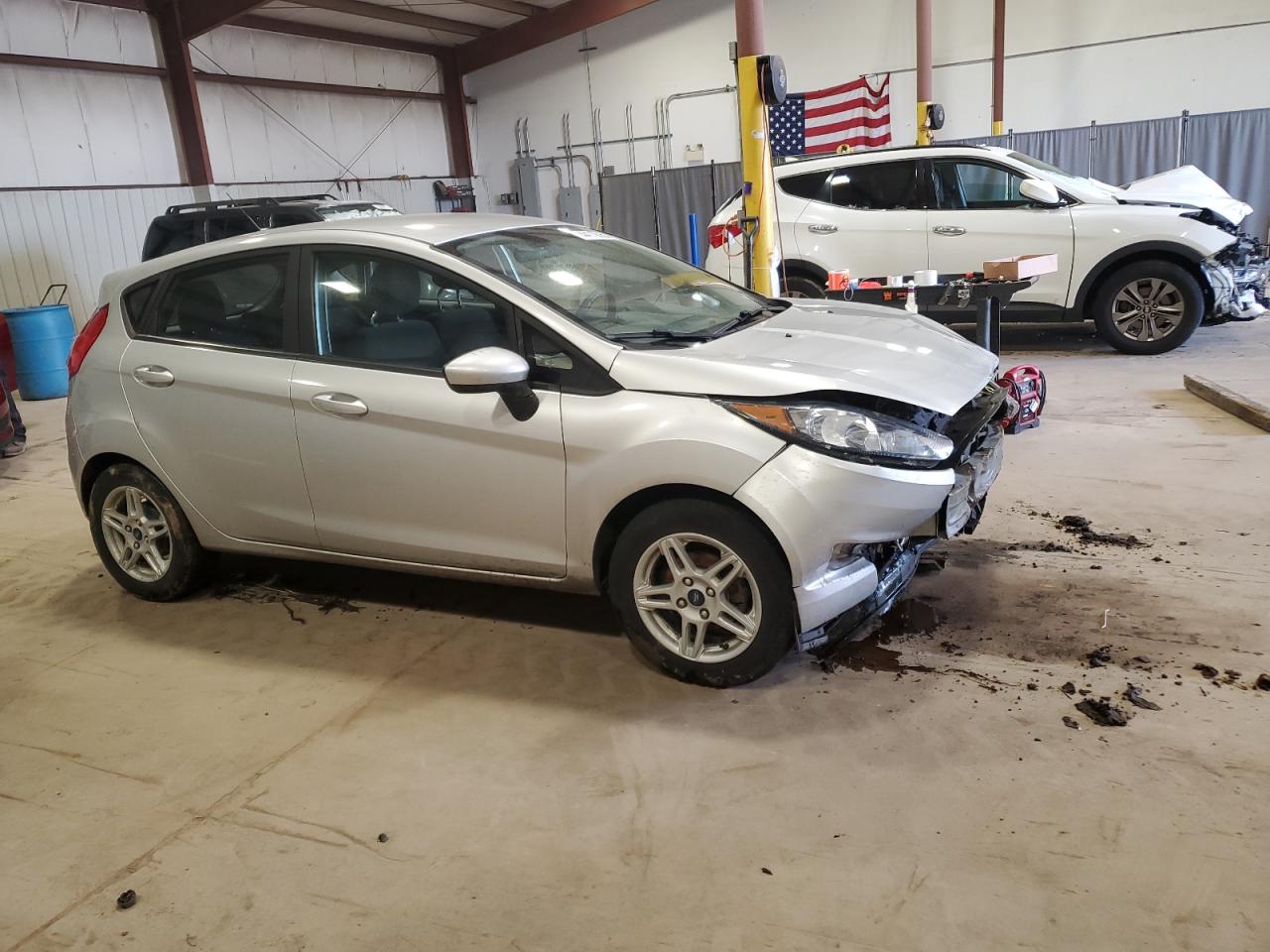 2018 Ford Fiesta VIN 3FADP4EJ8JM144759 Copart auction photo, front end damage thumbnail 4