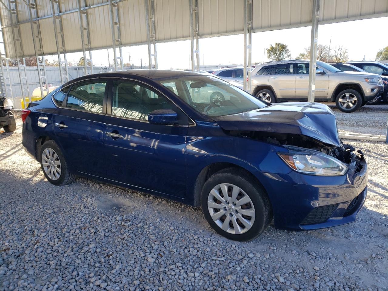 2019 Nissan Sentra VIN 3N1AB7AP4KY229523 Copart auction photo, front end / minor dent/scratches damage thumbnail 4