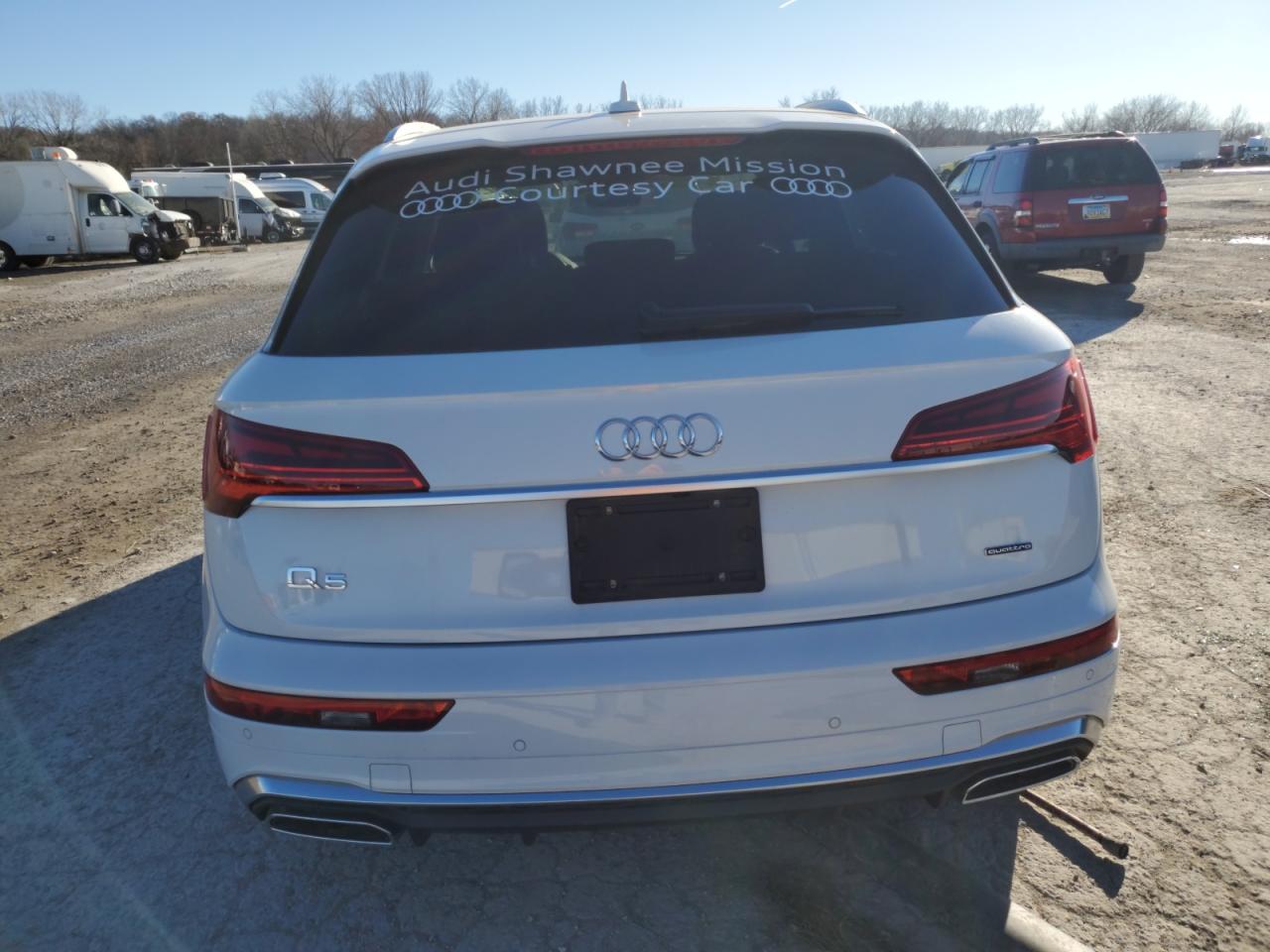 2023 Audi Q5 VIN WA1GAAFY3P2139062 Copart auction photo, side damage thumbnail 6