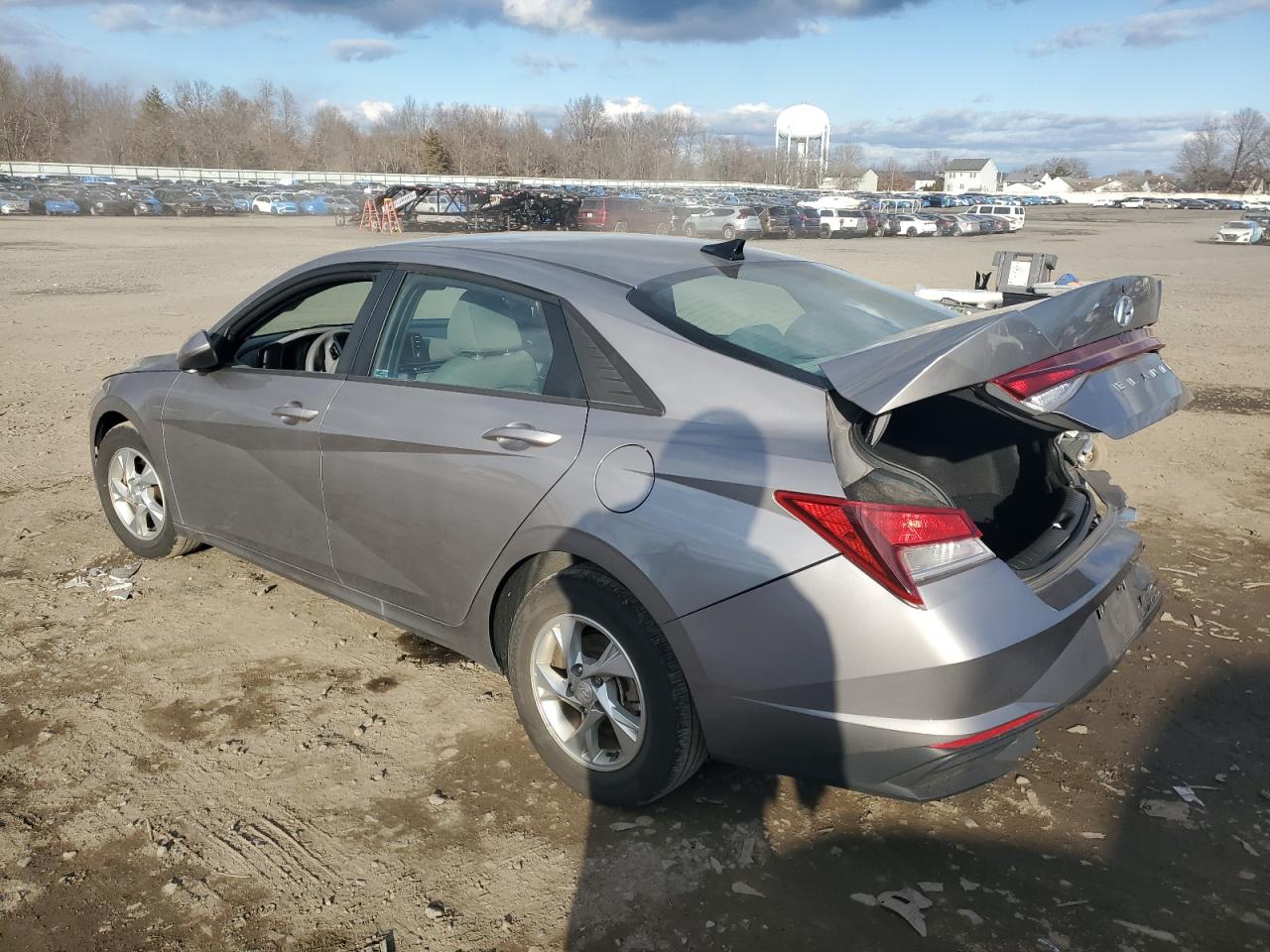 2023 Hyundai Elantra VIN KMHLL4AG8PU581429 Copart auction photo, rear end damage thumbnail 2