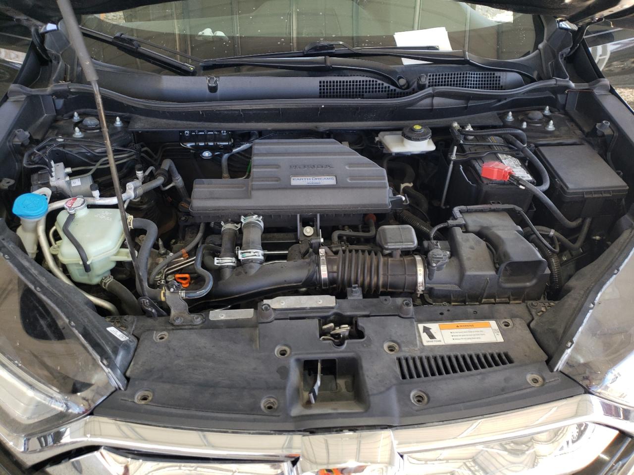 2018 Honda CR-V VIN 7FARW2H99JE040766 Copart auction photo, rear end / front end damage thumbnail 12