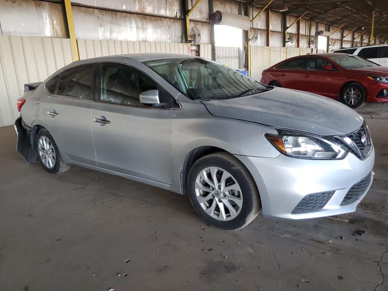 2018 Nissan Sentra VIN 3N1AB7AP9JL648947 Copart auction photo, rear end damage thumbnail 4