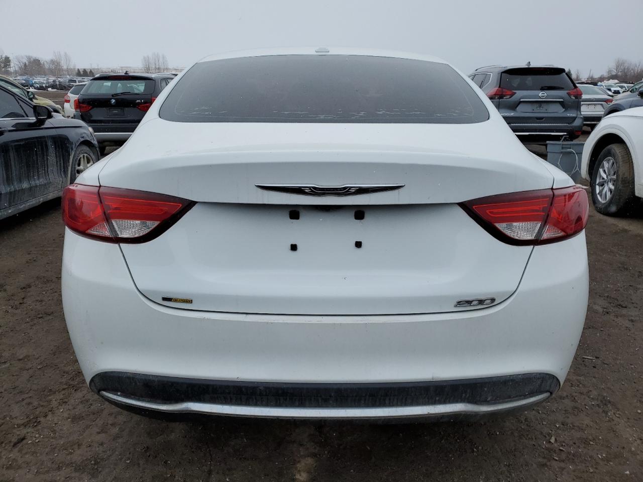 2015 Chrysler 200 VIN 1C3CCCABXFN726289 Copart auction photo, side damage thumbnail 6