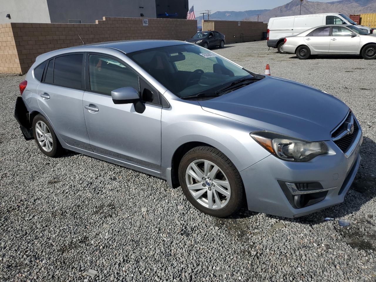 2016 Subaru Impreza VIN JF1GPAB66G8272619 Copart auction photo, rear end damage thumbnail 4