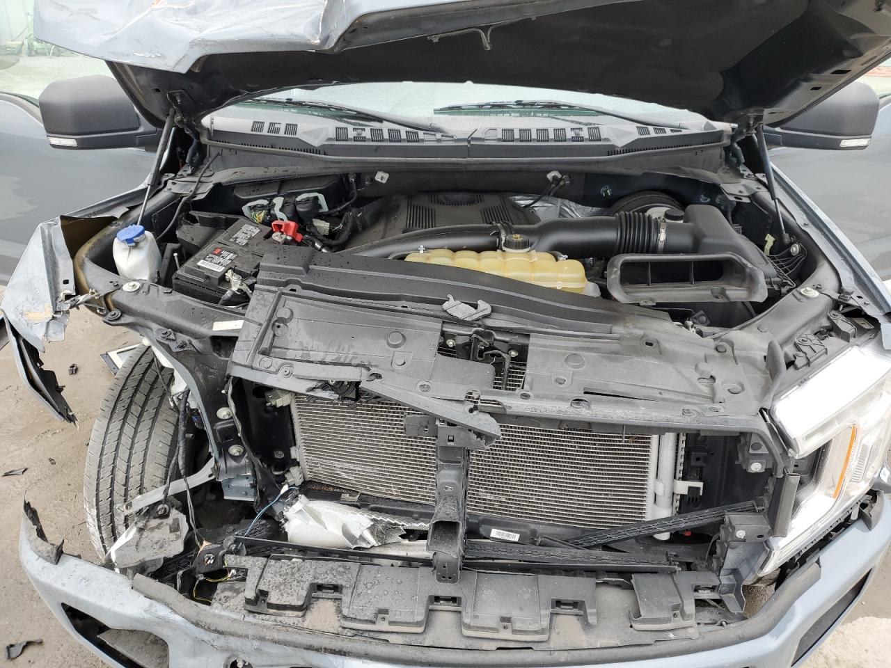 2020 Ford F-150 VIN 1FTEW1C43LKF24549 Copart auction photo, front end damage thumbnail 13