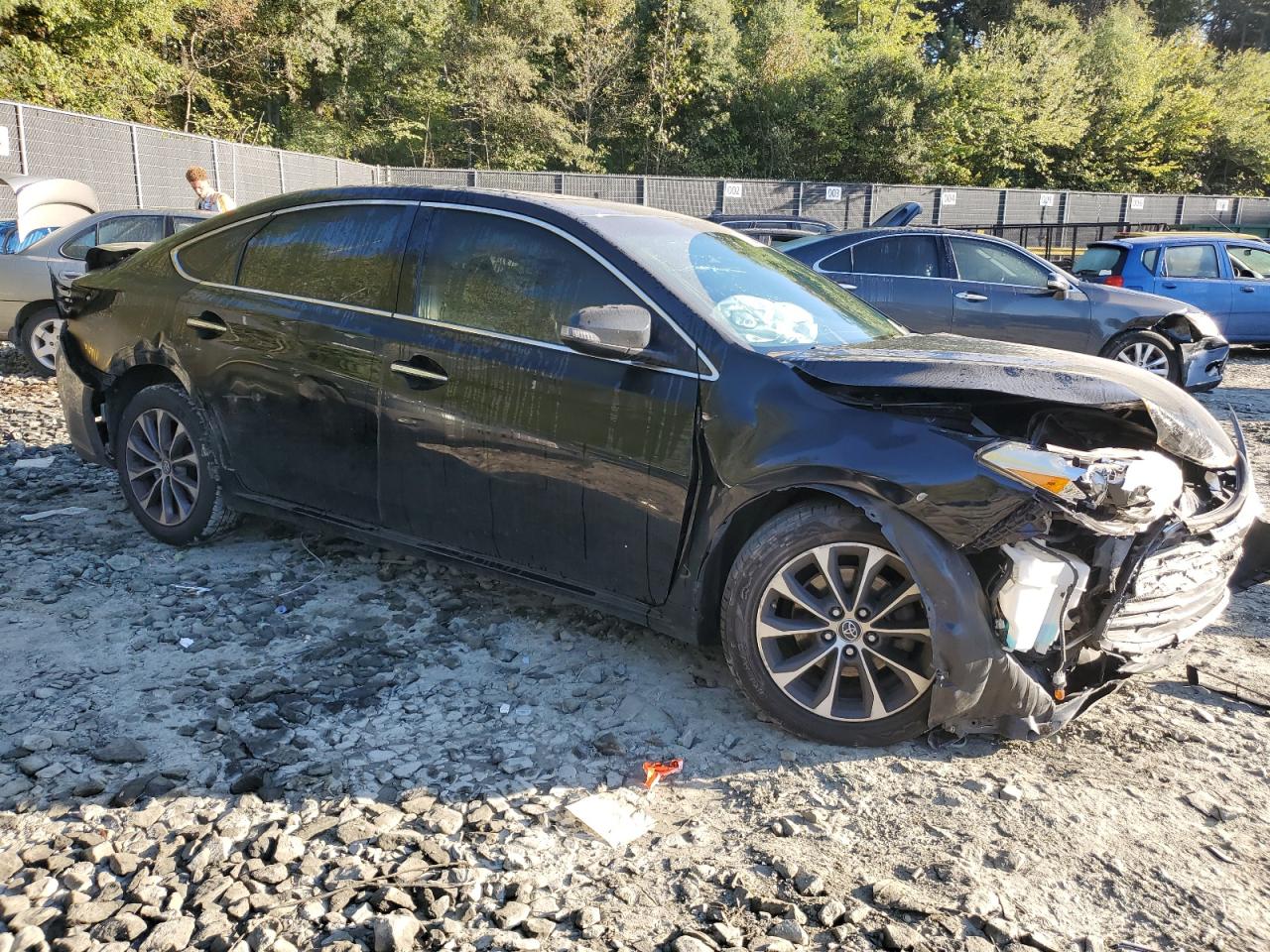 2017 Toyota Avalon VIN 4T1BK1EB4HU263742 Copart auction photo, front end / rear end damage thumbnail 4