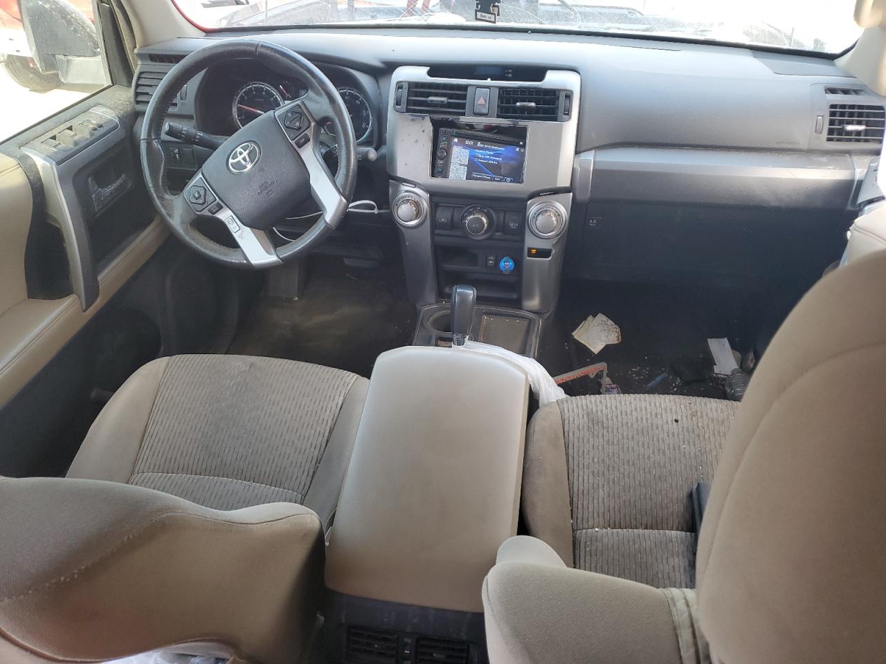 2015 Toyota 4Runner VIN JTEZU5JR2F5101392 Copart auction photo, side / hail damage thumbnail 8