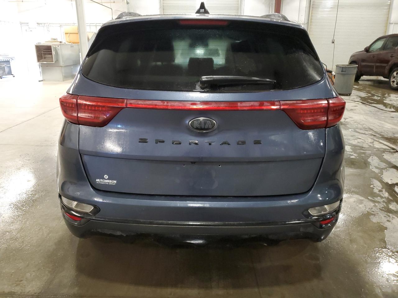 2022 KIA Sportage VIN KNDP63ACXN7996106 Copart auction photo, front end / side damage thumbnail 6