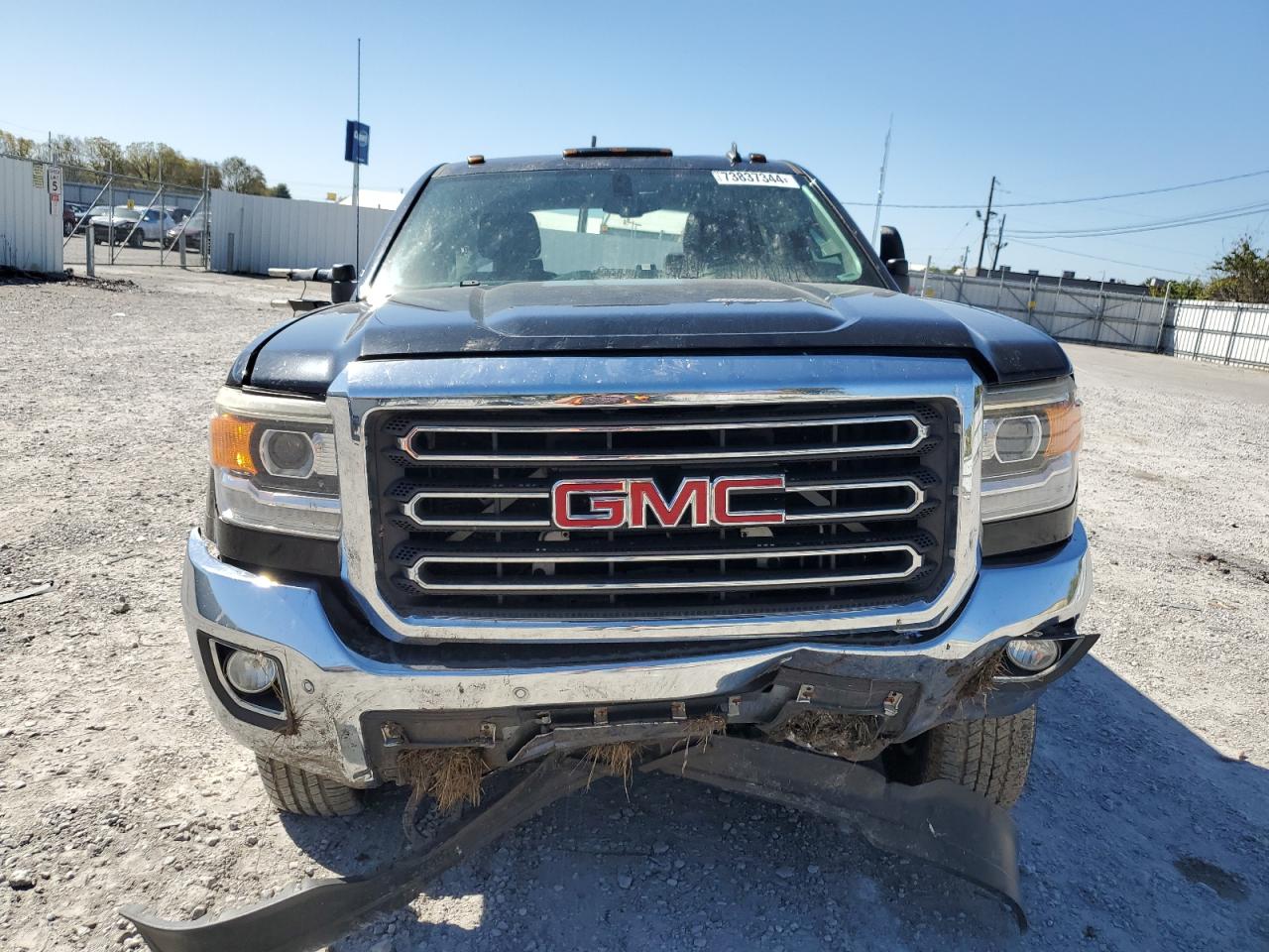 2015 GMC Sierra VIN 1GT12ZEG3FF129798 Copart auction photo, all over damage thumbnail 5