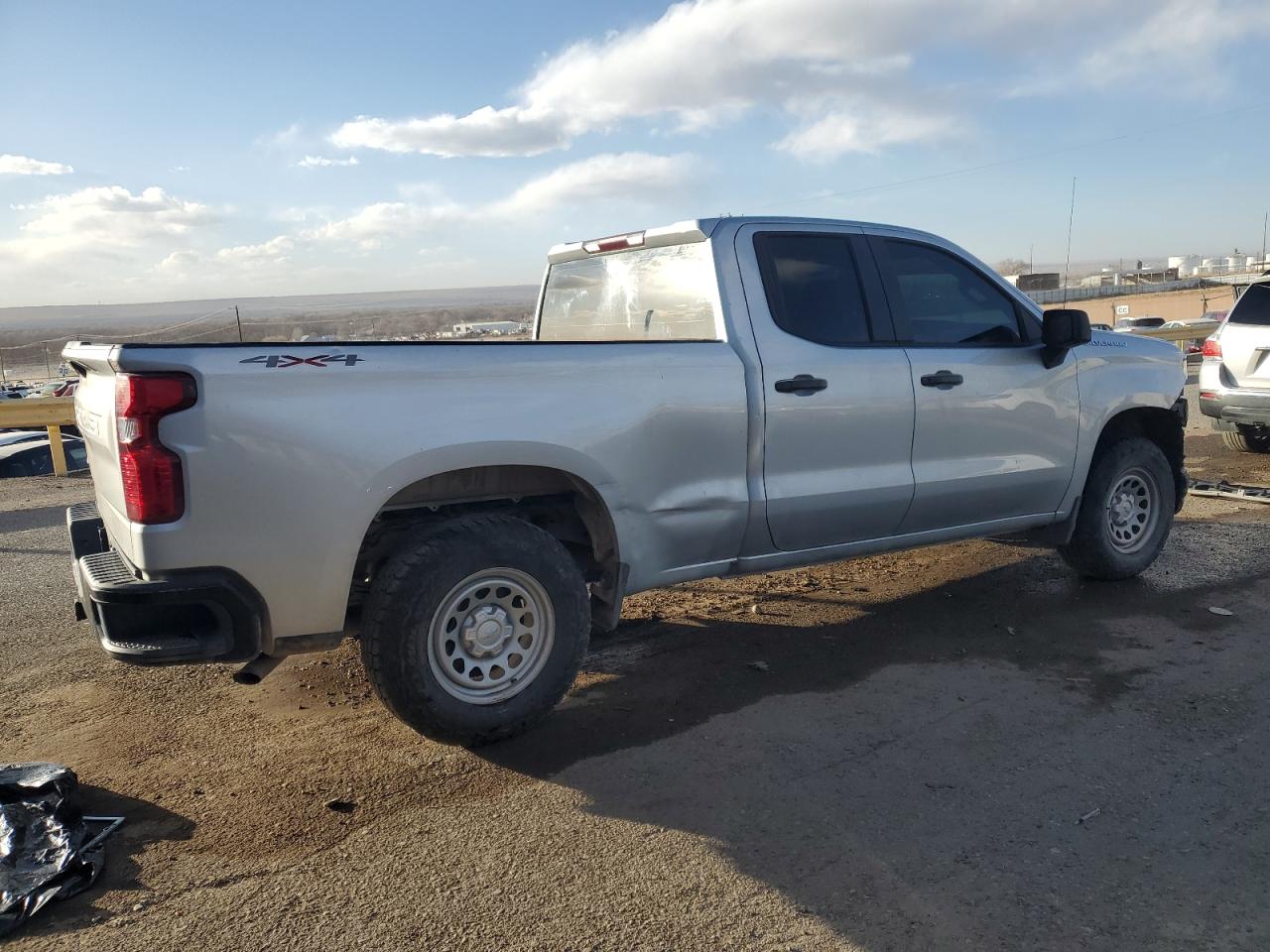 2019 Chevrolet Silverado VIN 1GCRYAEH5KZ322538 Copart auction photo, undercarriage / side damage thumbnail 3