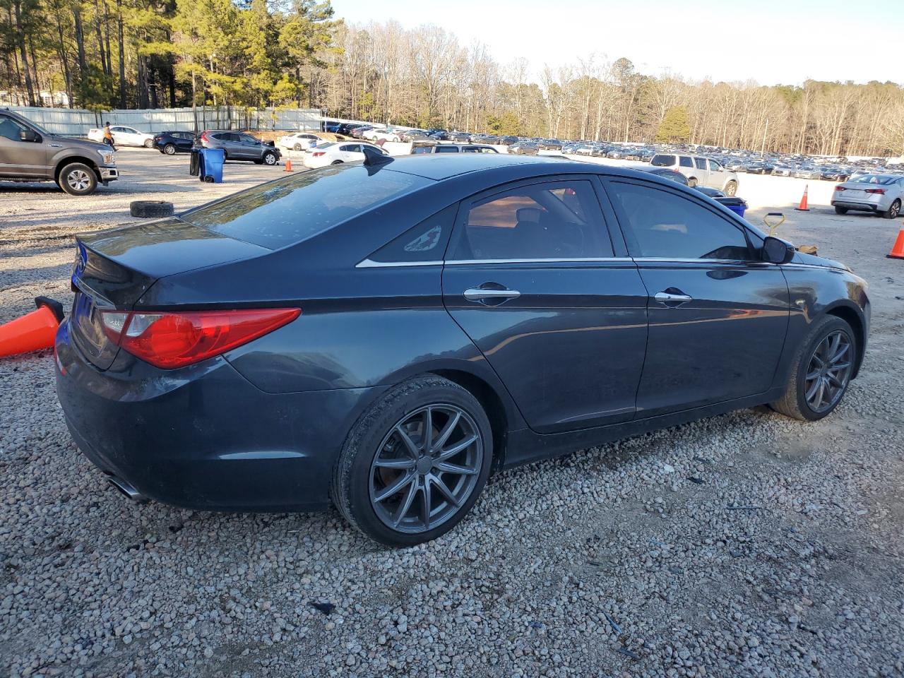 2013 Hyundai Sonata VIN 5NPEC4AC0DH696459 Copart auction photo, mechanical / rejected repair damage thumbnail 3