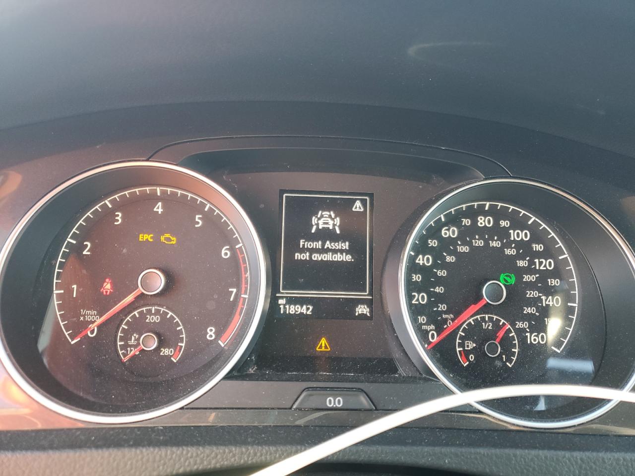 2019 Volkswagen Golf VIN 3VWG57AU9KM012736 Copart auction photo, front end damage thumbnail 9