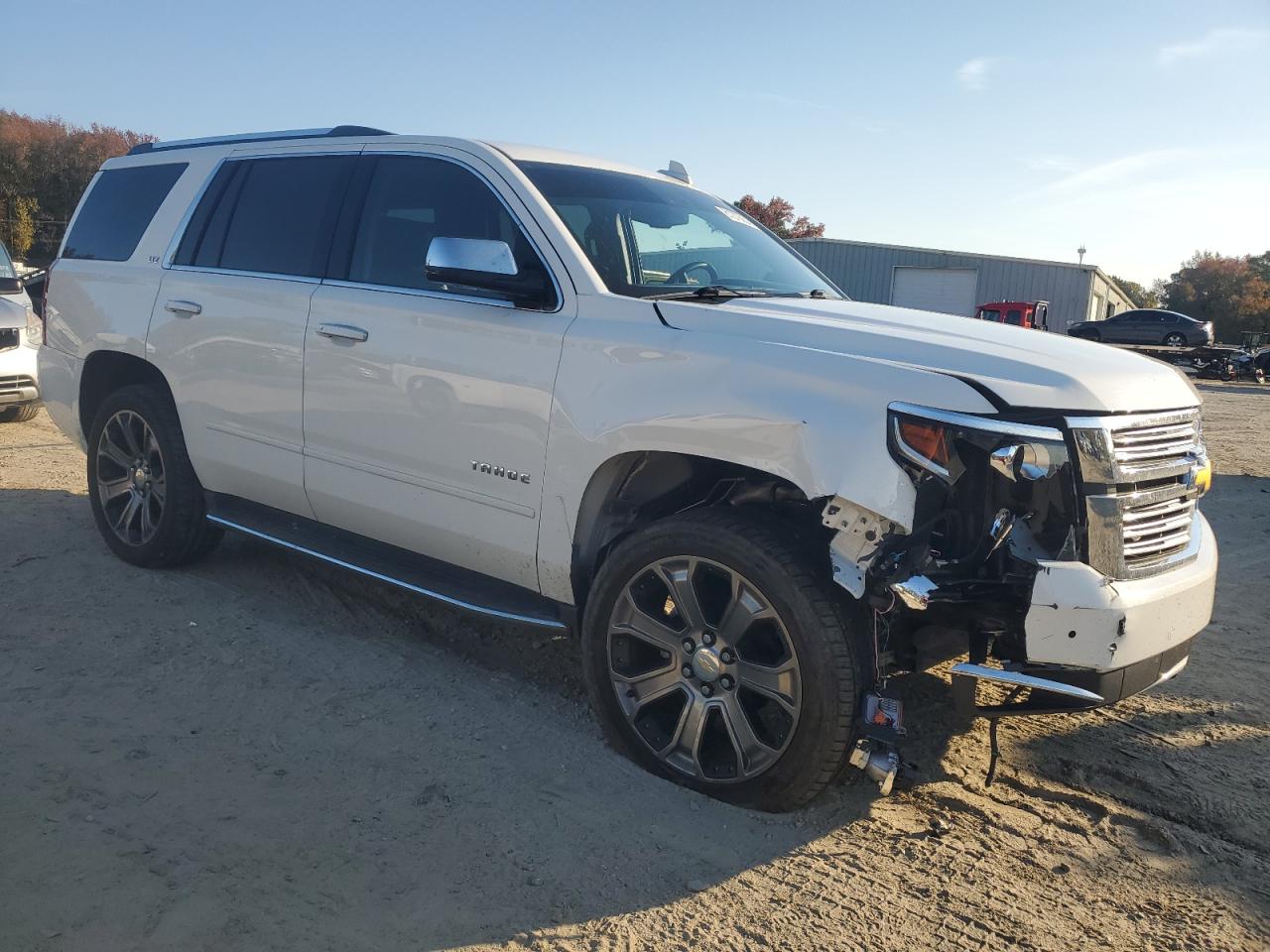 2016 Chevrolet Tahoe VIN 1GNSCCKCXGR195997 Copart auction photo, front end damage thumbnail 4