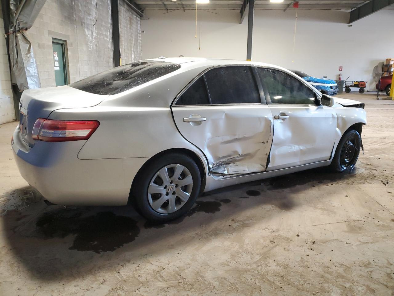 2011 Toyota Camry VIN 4T4BF3EK1BR154068 Copart auction photo, side / front end damage thumbnail 3
