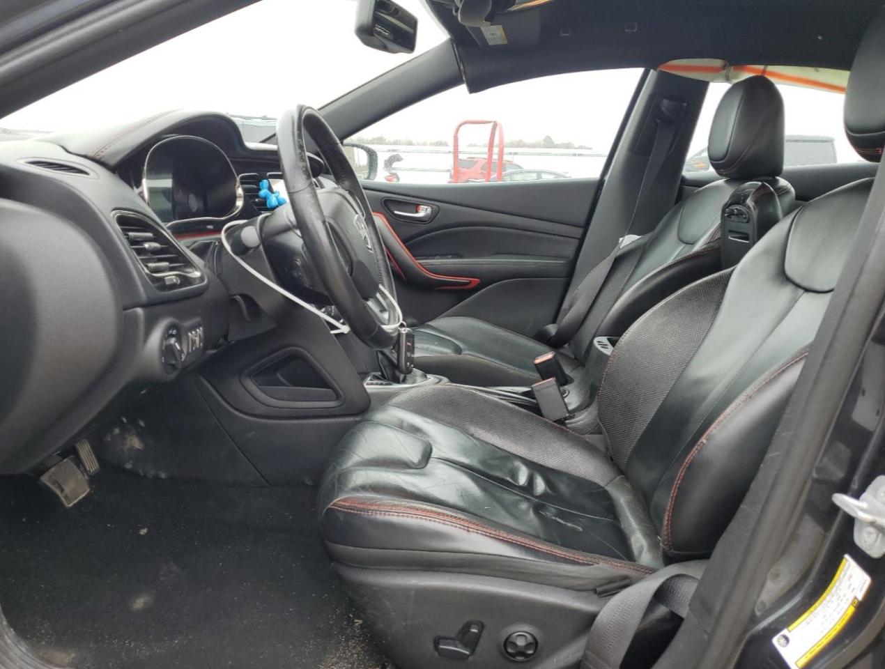 2014 Dodge Dart VIN 1C3CDFEB0ED747973 Copart auction photo, side damage thumbnail 7