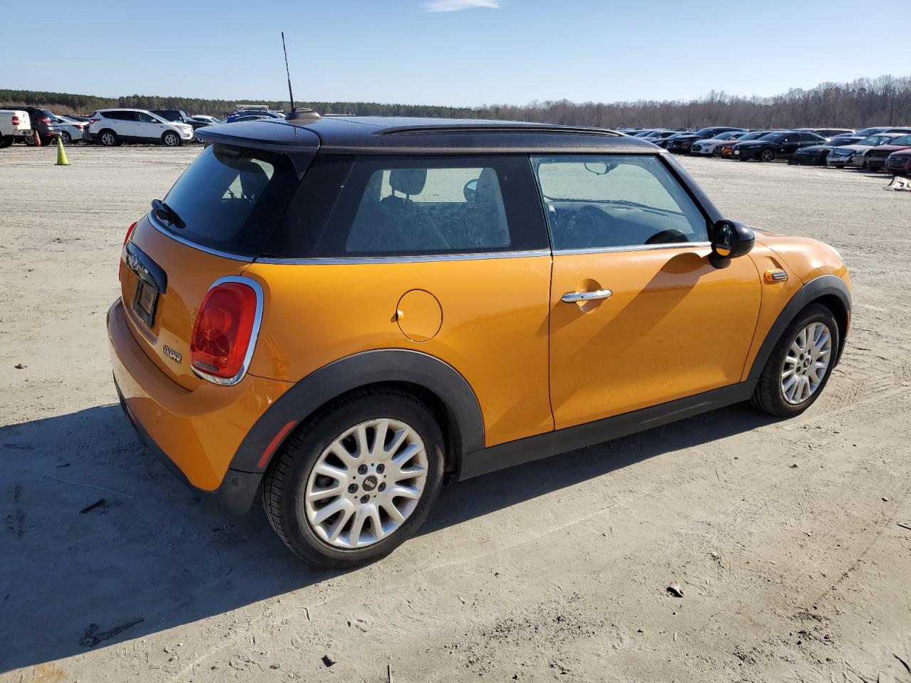 2016 MINI Cooper VIN WMWXP5C52GT739214 Copart auction photo, all over damage thumbnail 3