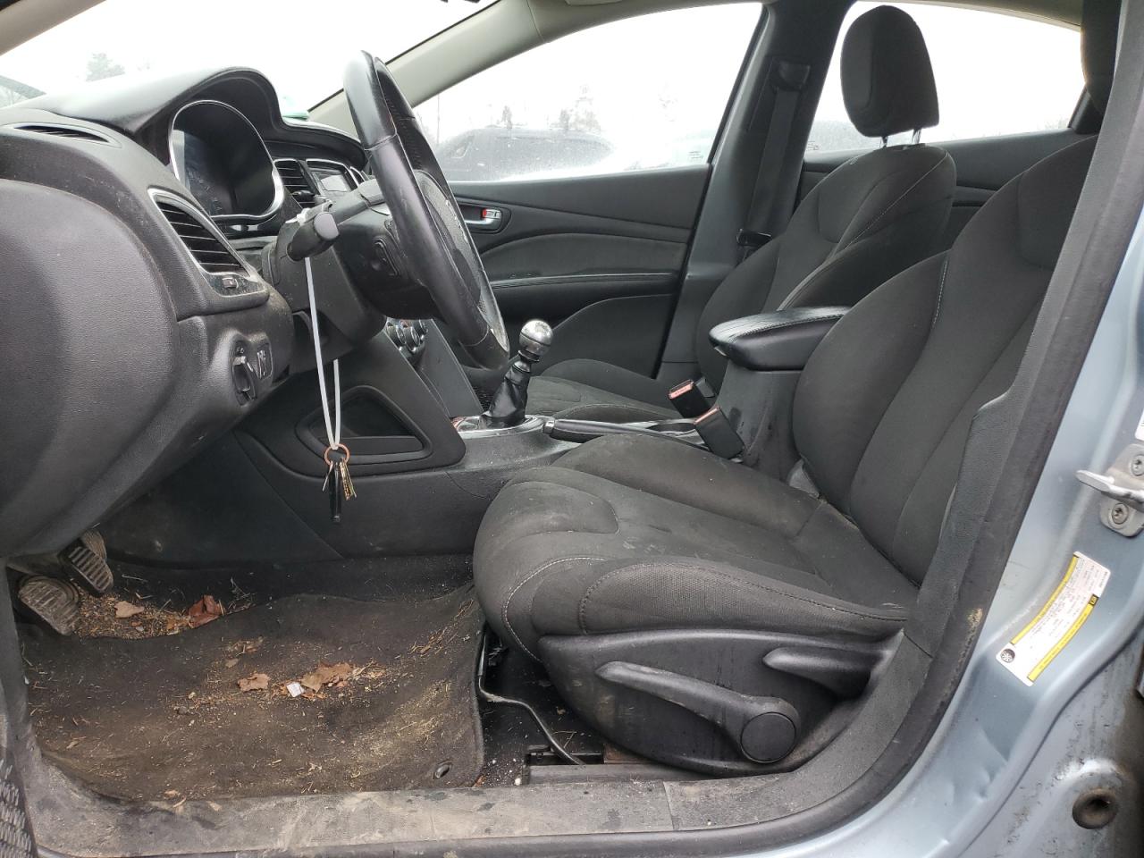 2013 Dodge Dart VIN 1C3CDFBH3DD111166 Copart auction photo, front end / side damage thumbnail 7