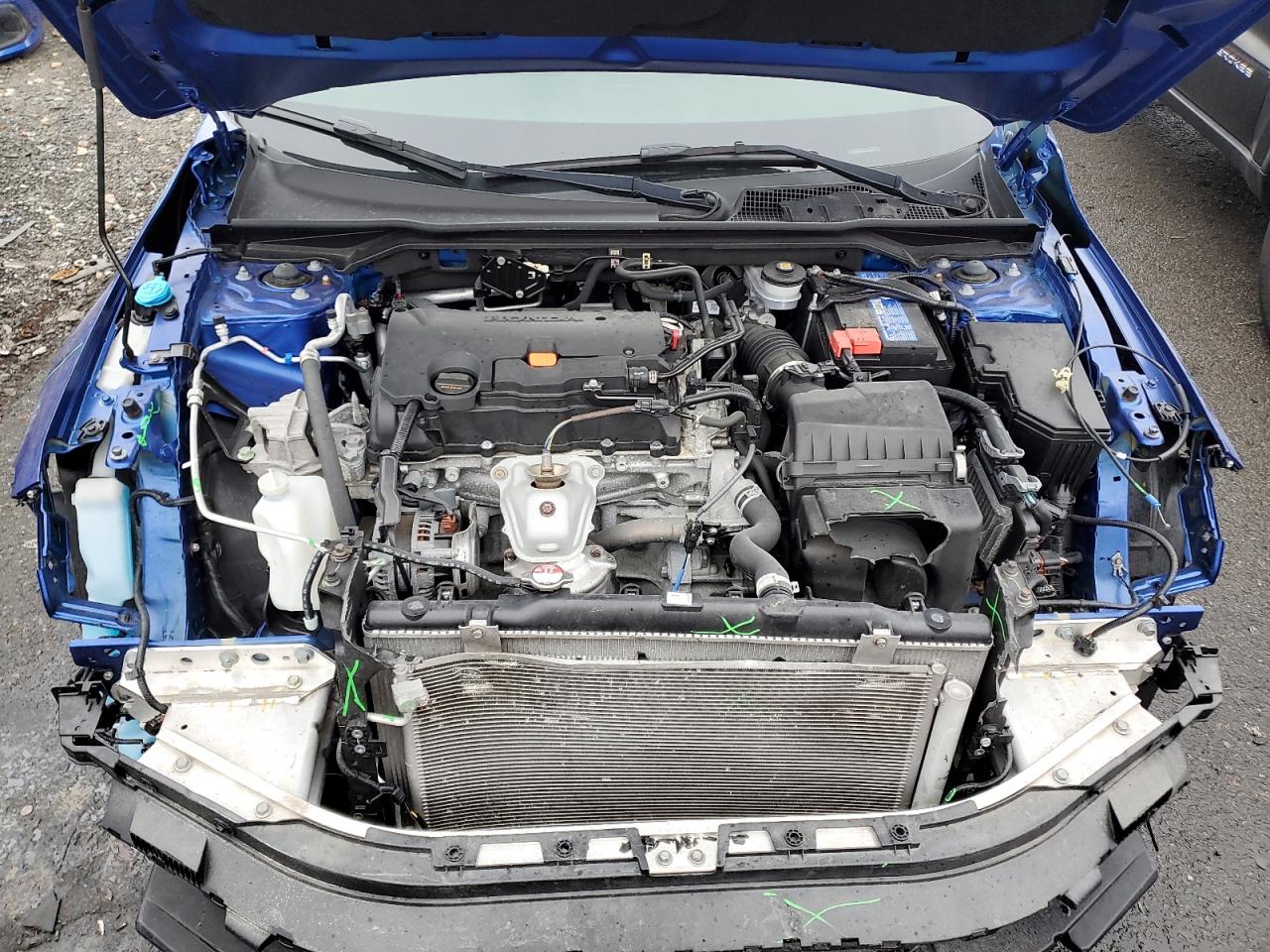 2022 Honda Civic VIN 2HGFE2F58NH502883 Copart auction photo, front end damage thumbnail 11