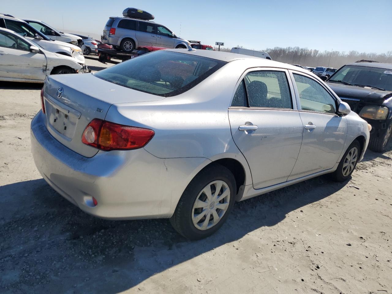 2010 Toyota Corolla VIN JTDBU4EE7AJ069448 Copart auction photo, front end damage thumbnail 3