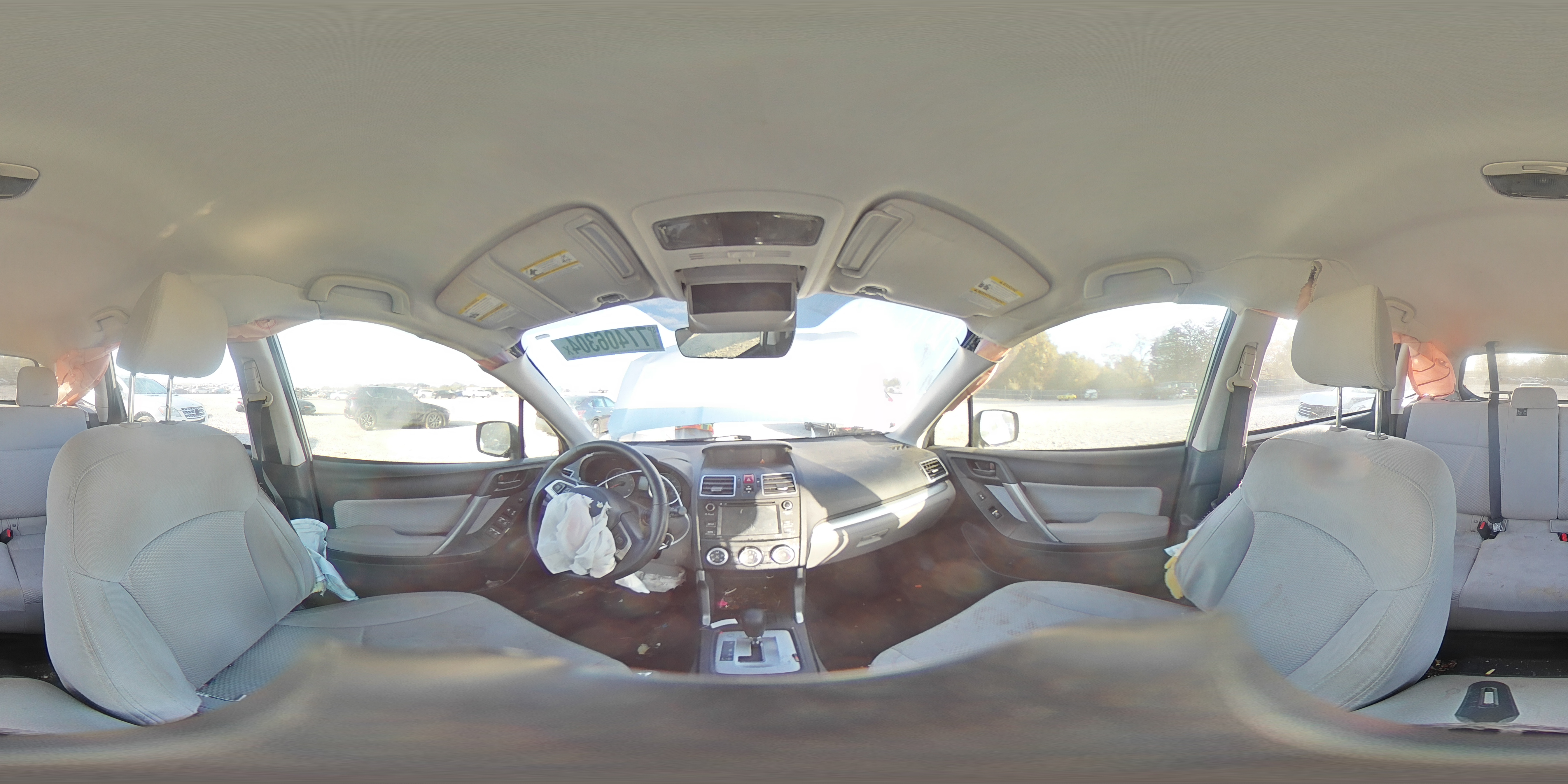 2018 Subaru Forester VIN JF2SJABC8JH550733 Copart auction photo, front end damage thumbnail 14