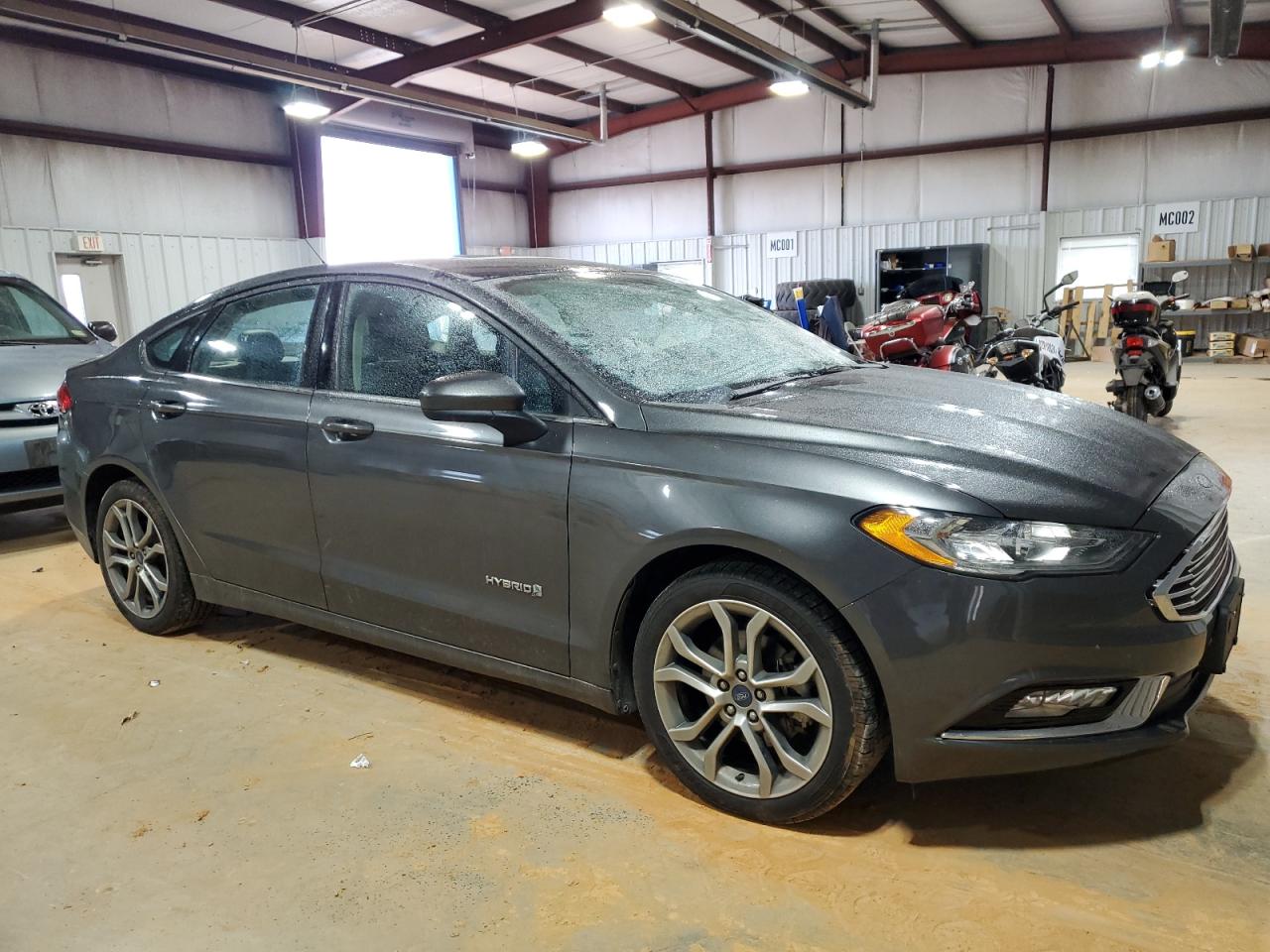 2017 Ford Fusion VIN 3FA6P0LU0HR258377 Copart auction photo, front end damage thumbnail 4