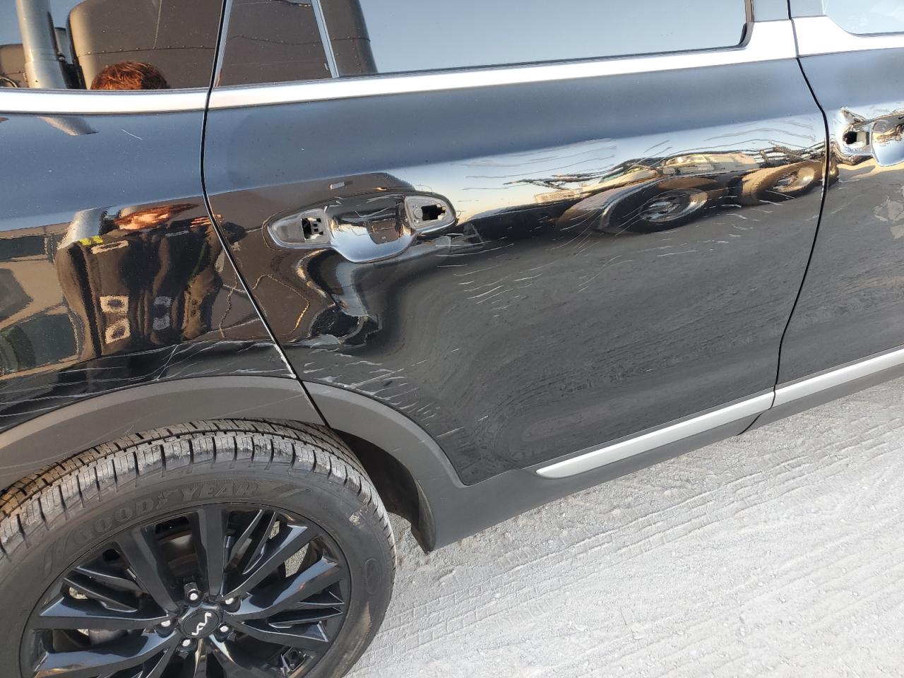2022 KIA Telluride VIN 5XYP5DHC8NG286462 Copart auction photo, front end / side damage thumbnail 11