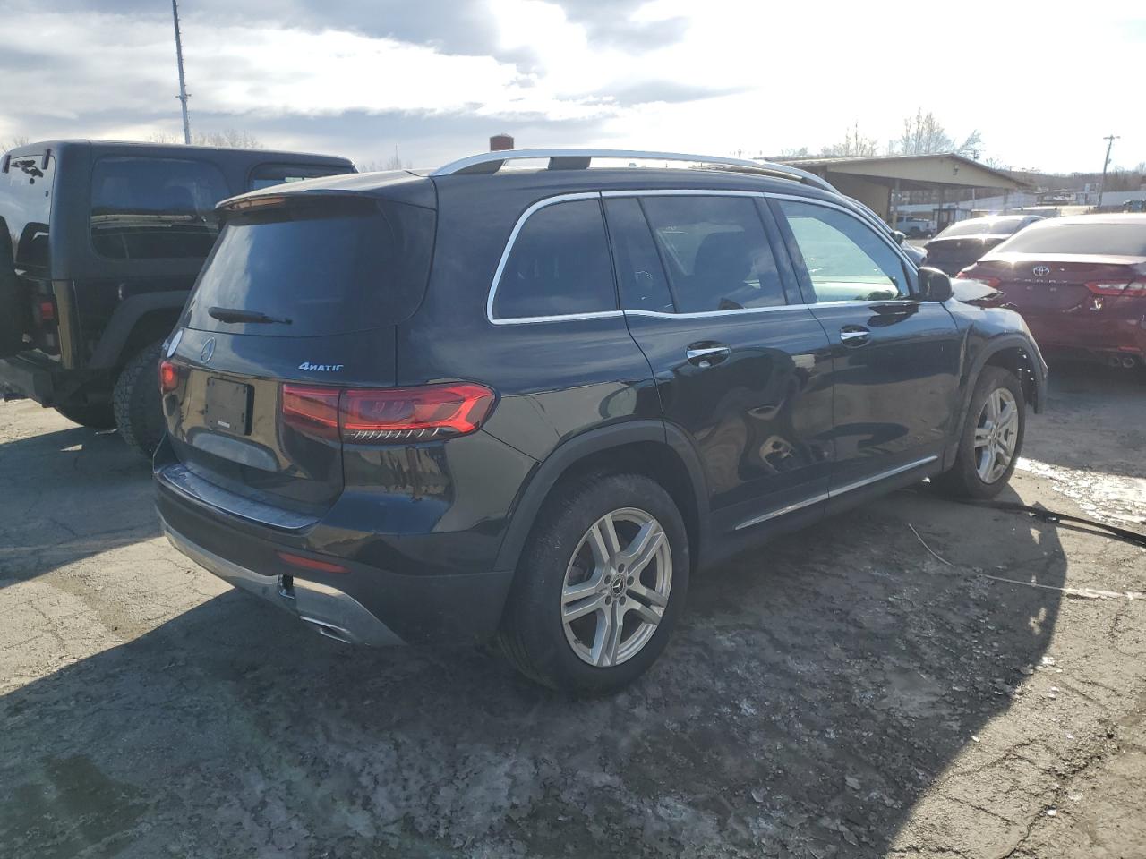 2023 Mercedes-Benz GLB VIN W1N4M4HB8PW326406 Copart auction photo, all over damage thumbnail 3