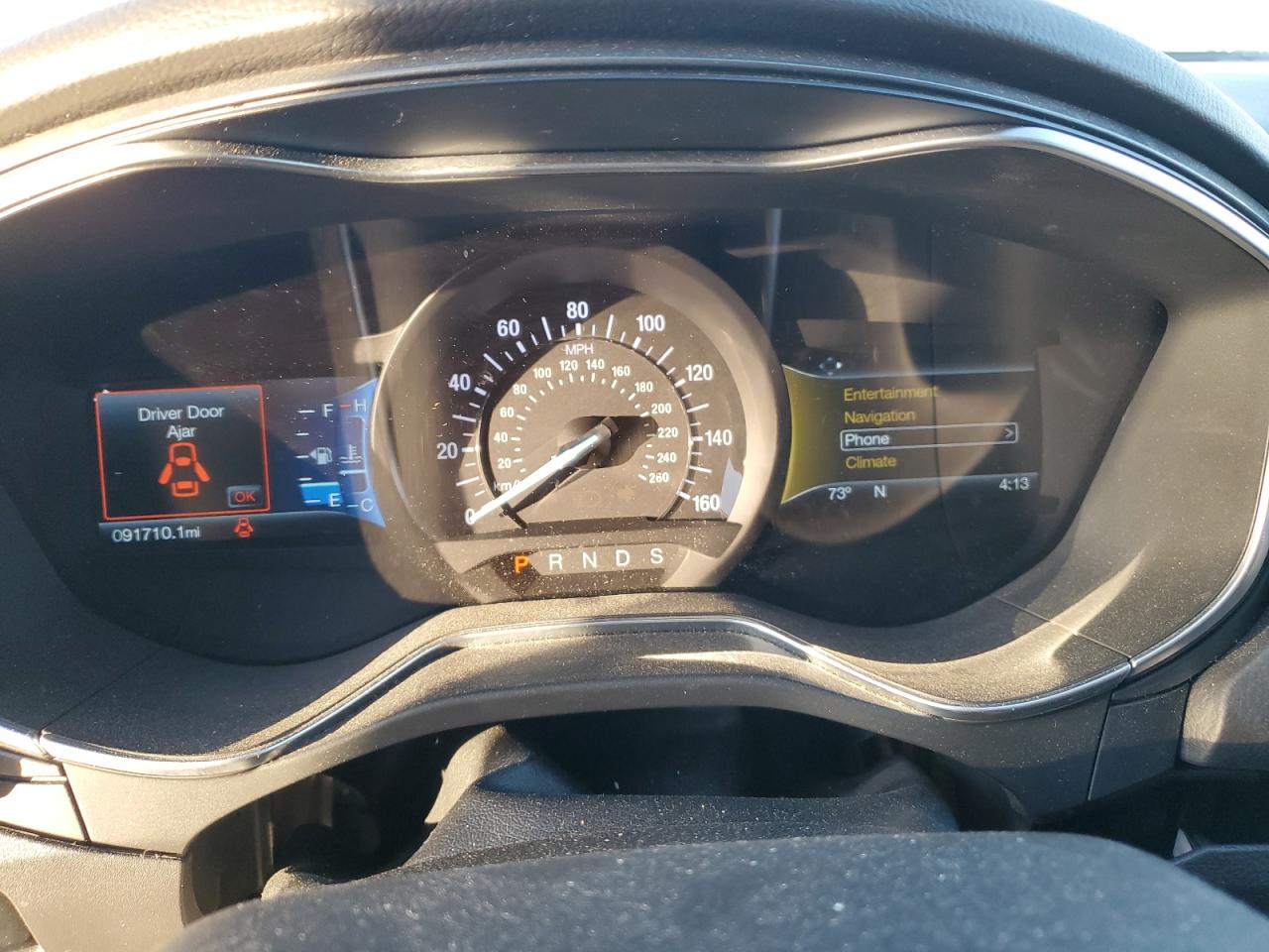 2015 Ford Fusion VIN 3FA6P0K96FR257342 Copart auction photo, side / front end damage thumbnail 9