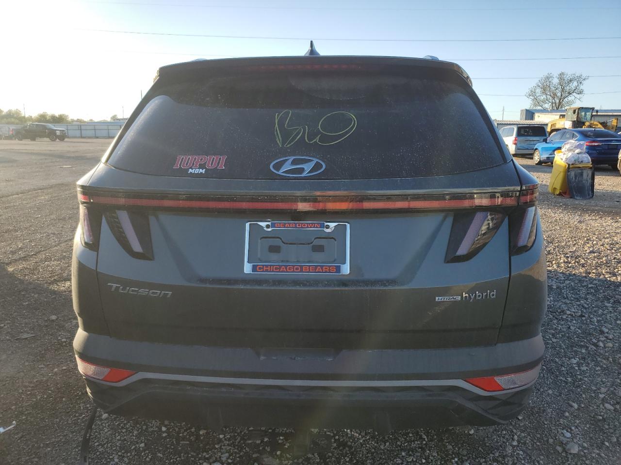 2022 Hyundai Tucson VIN KM8JFCA18NU042973 Copart auction photo, all over damage thumbnail 6