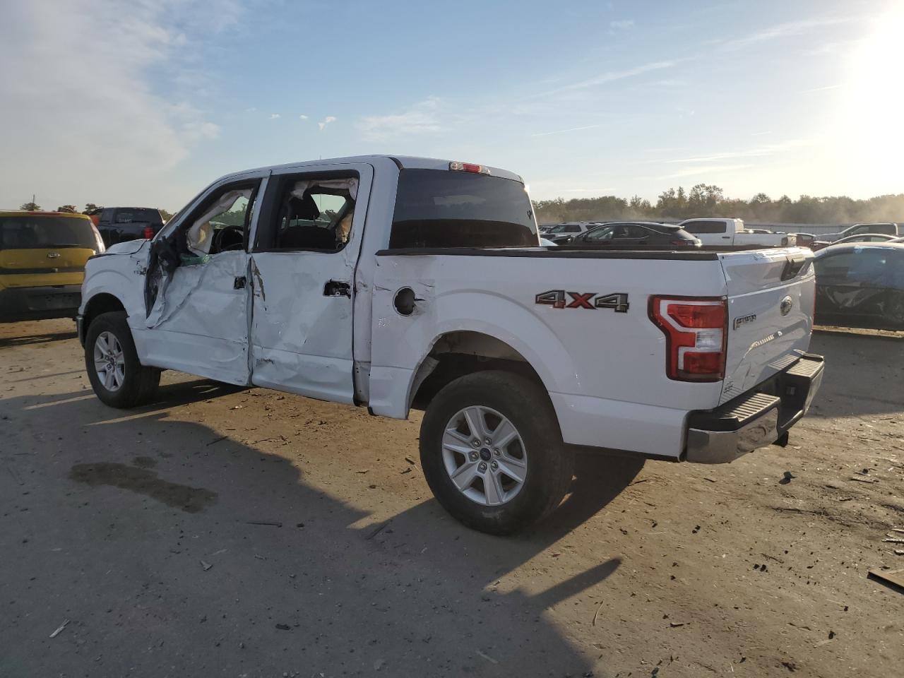 2019 Ford F-150 VIN 1FTEW1E59KKE12245 Copart auction photo, side / minor dent/scratches damage thumbnail 2