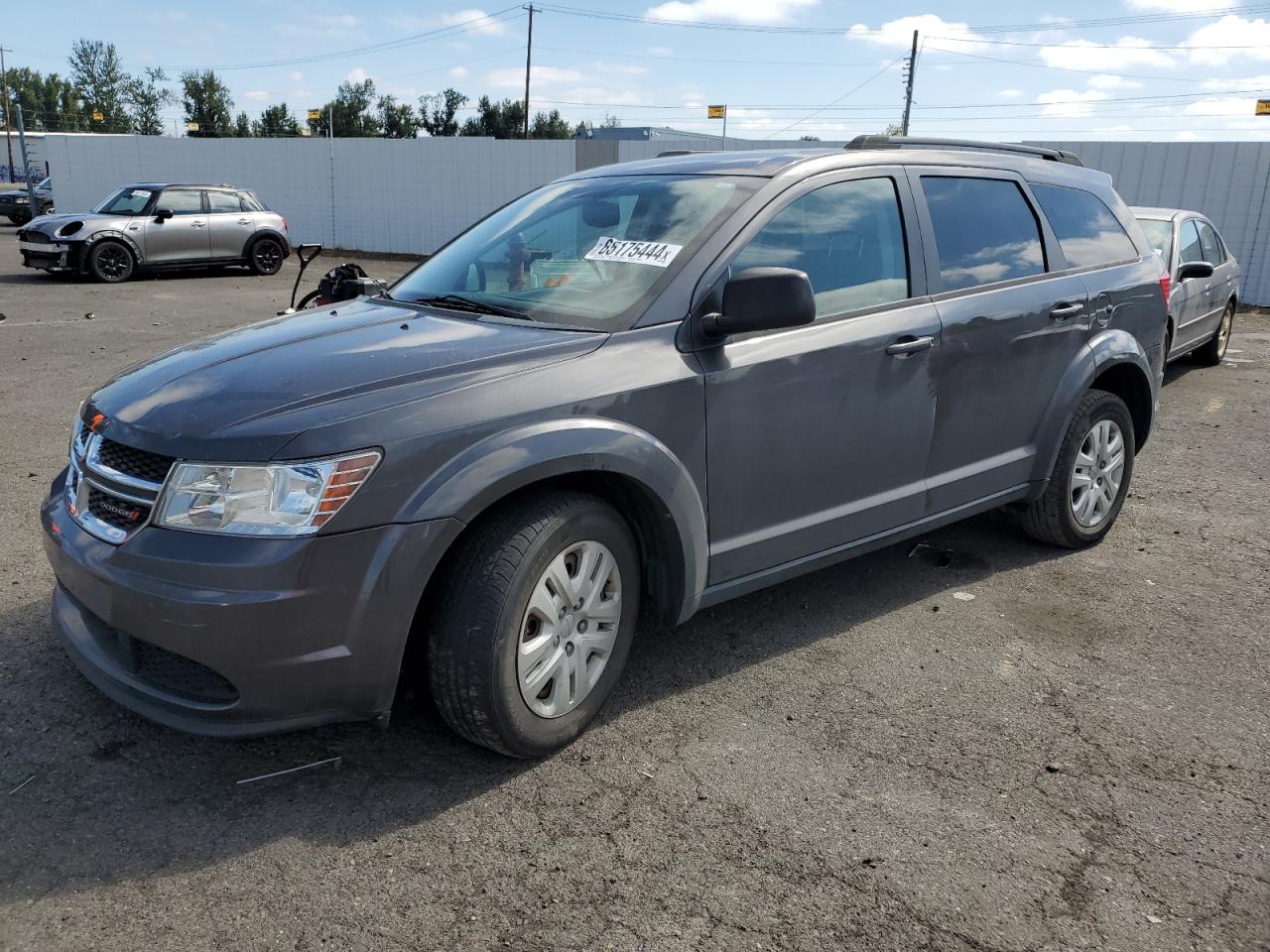 2016 Dodge Journey VIN 3C4PDCAB5GT233745