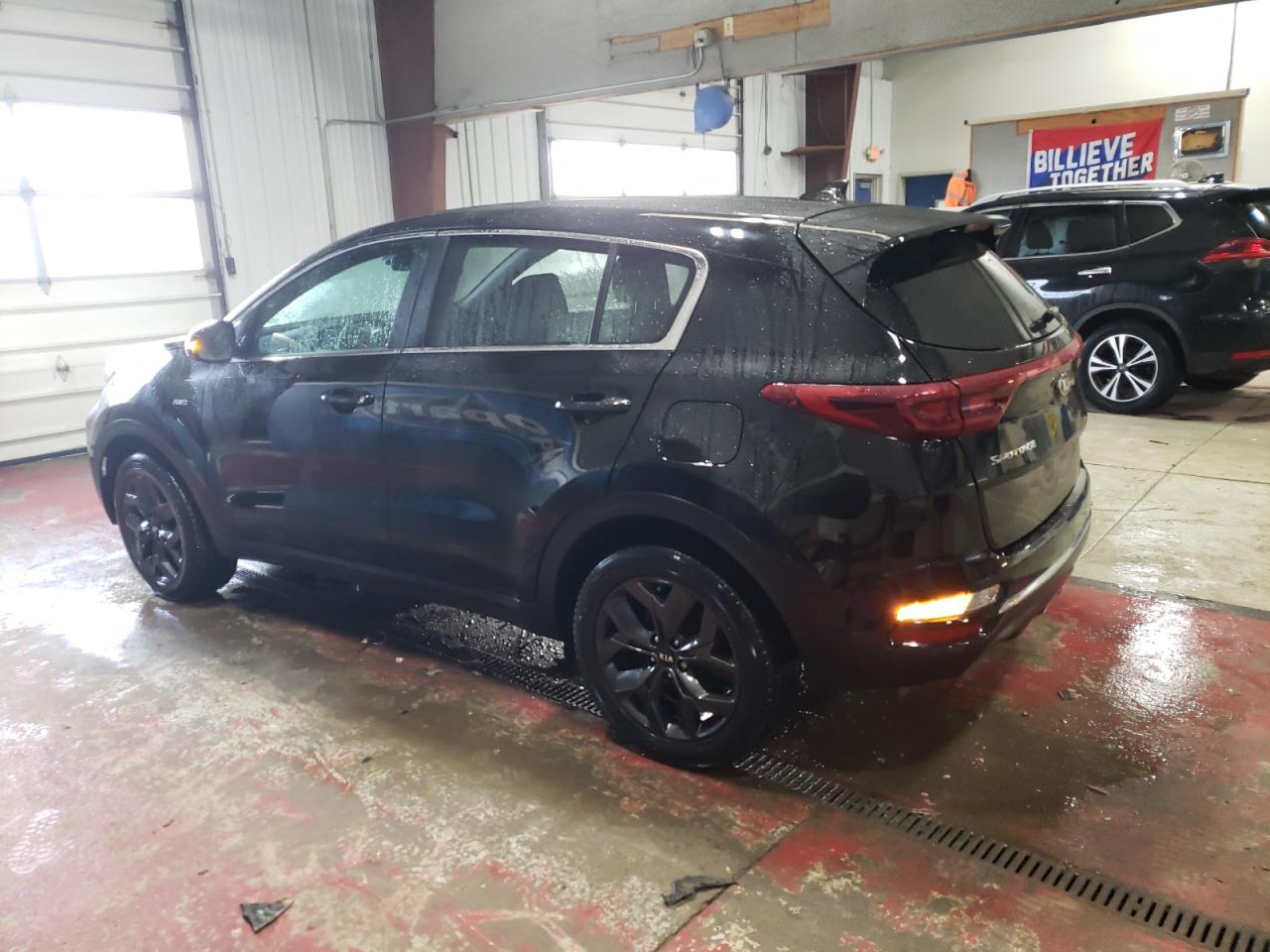 2022 KIA Sportage VIN KNDPMCAC5N7011510 Copart auction photo, rear end damage thumbnail 2