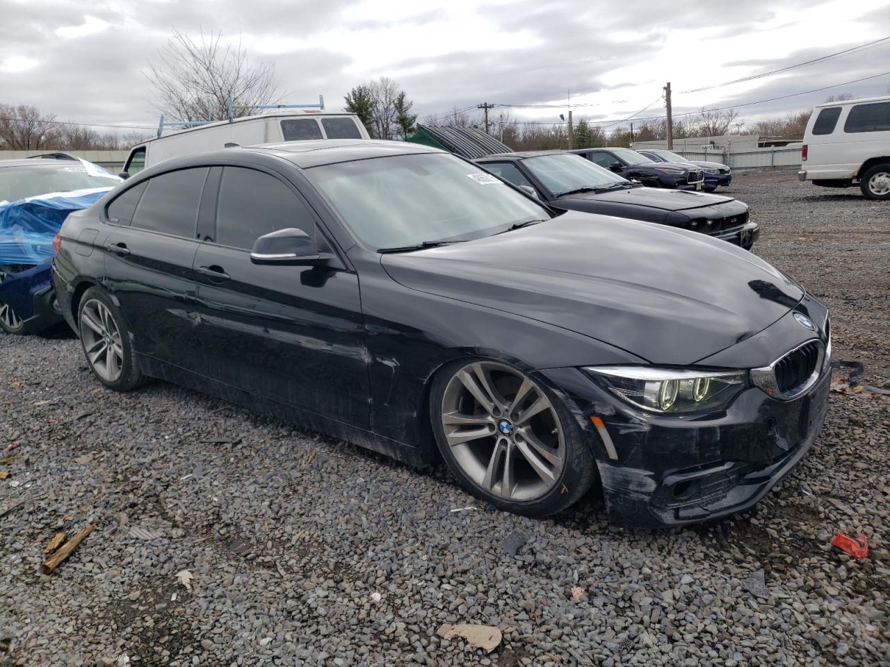 2018 BMW 4er VIN WBA4J3C56JBL03908 Copart auction photo, all over damage thumbnail 4