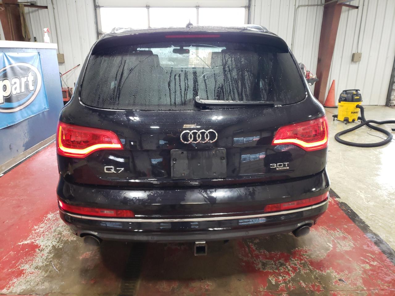 2015 Audi Q7 VIN WA1LGAFEXFD025050 Copart auction photo, side damage thumbnail 6