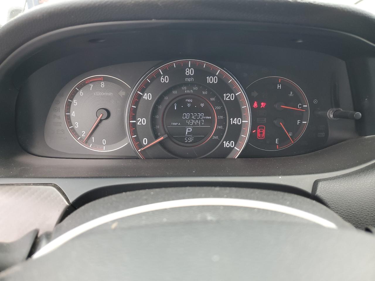 2017 Honda Accord VIN 1HGCR2F50HA122155 Copart auction photo, front end damage thumbnail 9