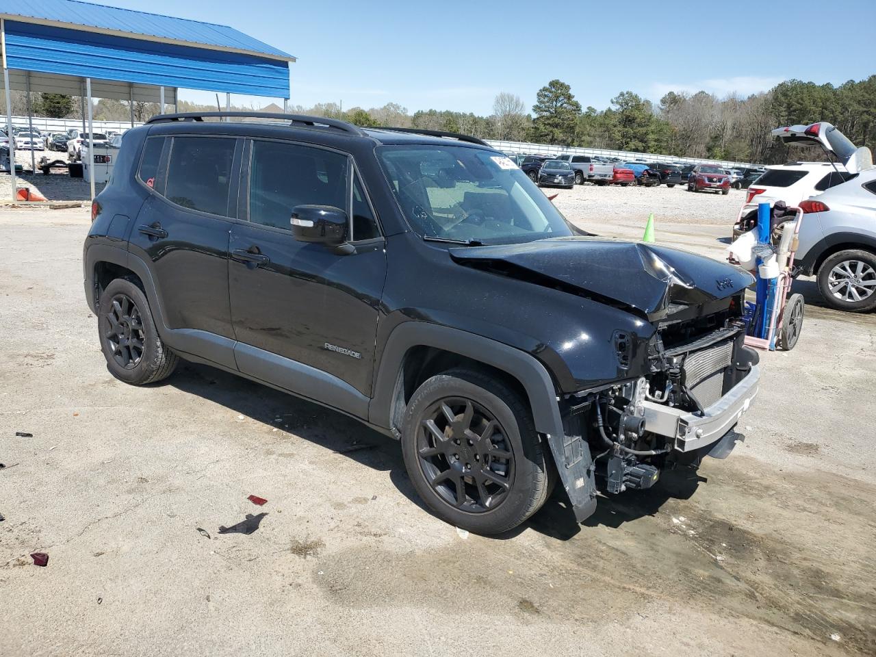 2020 Jeep Renegade VIN ZACNJABB9LPL48110 Copart auction photo, front end damage thumbnail 4
