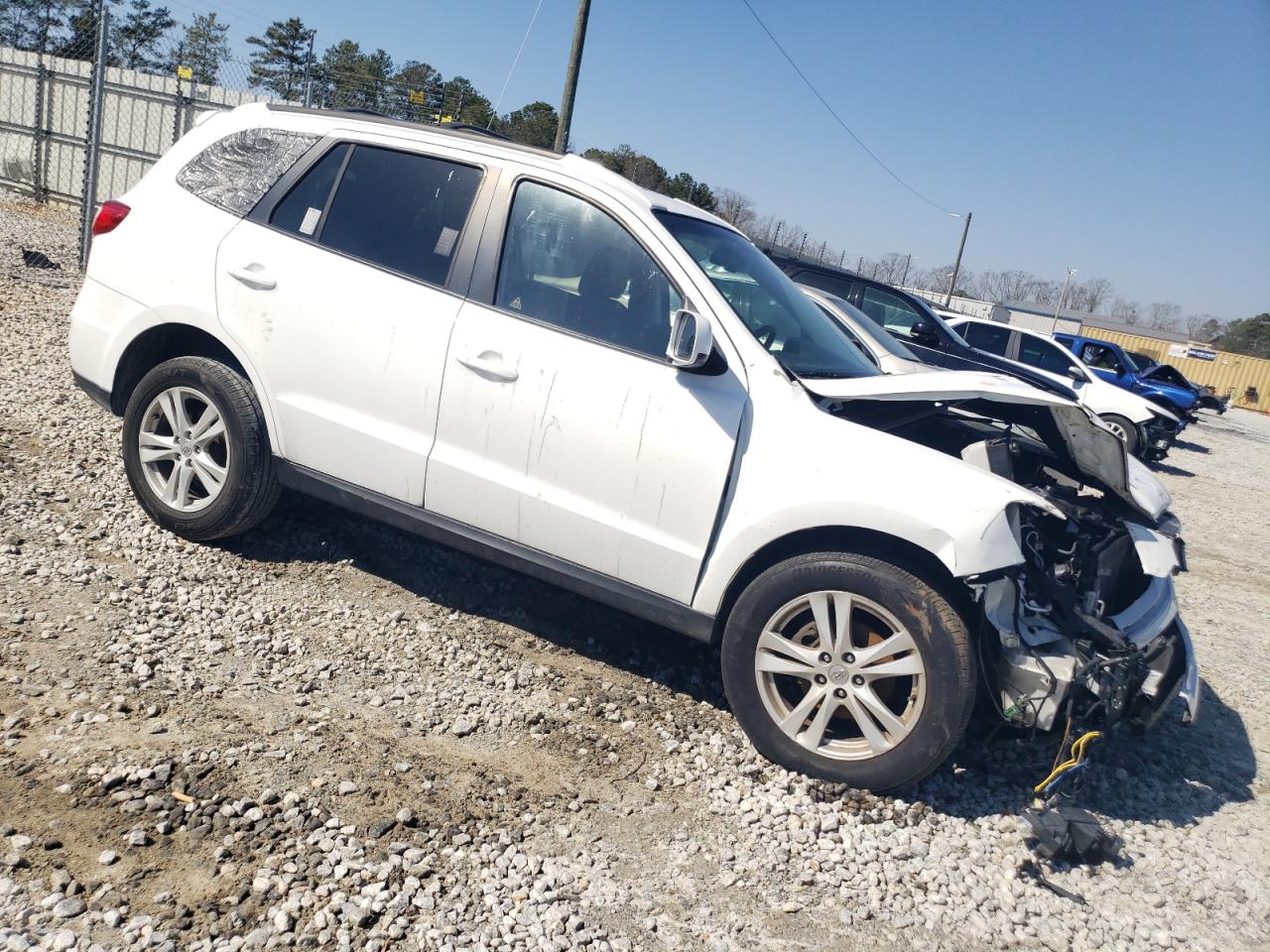 2010 Hyundai Santa Fe VIN 5NMSH4AG2AH371649 Copart auction photo, front end / minor dent/scratches damage thumbnail 4