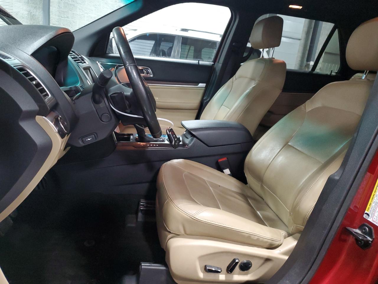 2016 Ford Explorer VIN 1FM5K8F88GGA34907 Copart auction photo, front end damage thumbnail 7