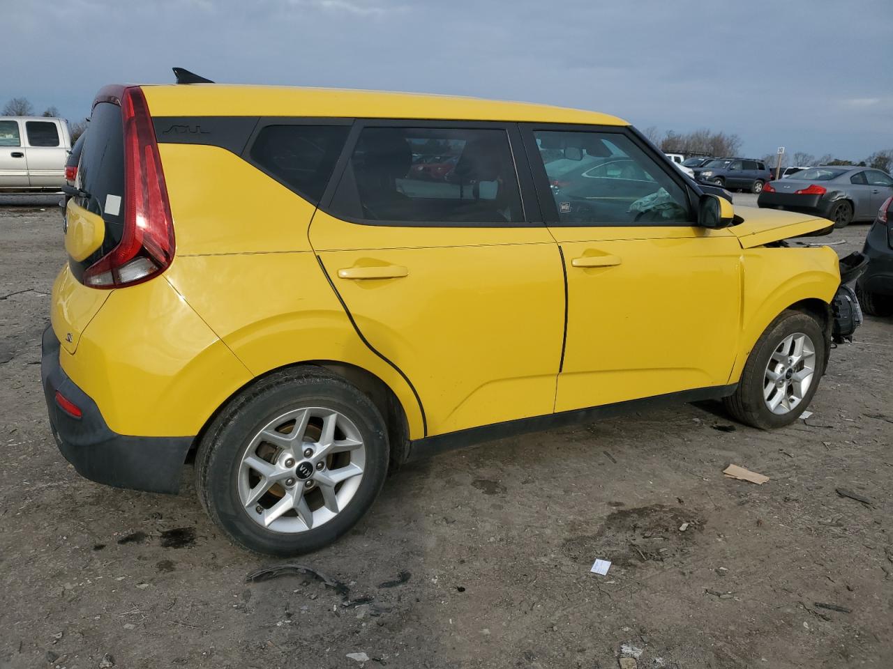 2020 KIA Soul VIN KNDJ23AU3L7086191 Copart auction photo, front end damage thumbnail 3