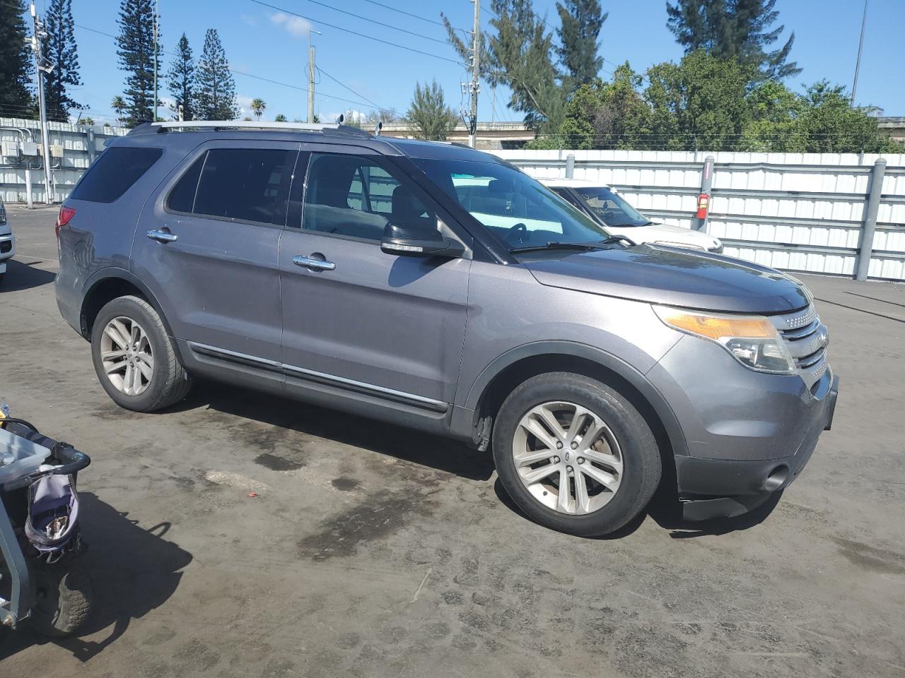 2013 Ford Explorer VIN 1FM5K8D81DGC25292 Copart auction photo, rear end damage thumbnail 4