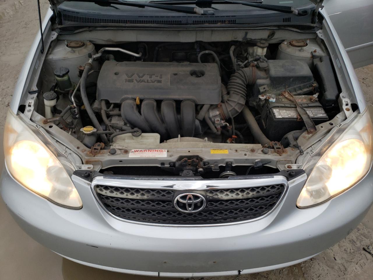 2008 Toyota Corolla VIN 1NXBR32E58Z964327 Copart auction photo, all over damage thumbnail 11