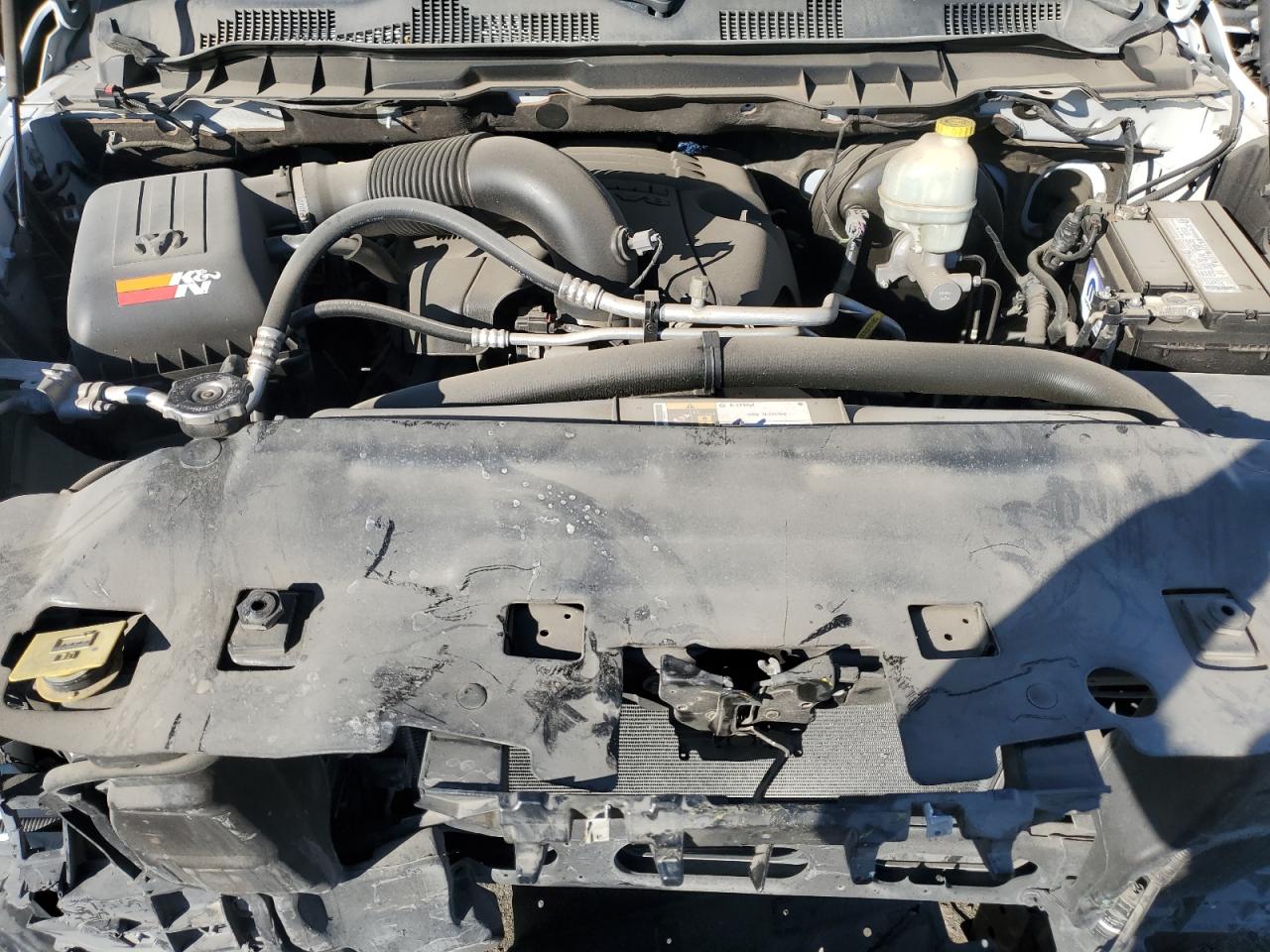 2015 RAM 1500 VIN 3C6JR6DT3FG675743 Copart auction photo, front end damage thumbnail 11