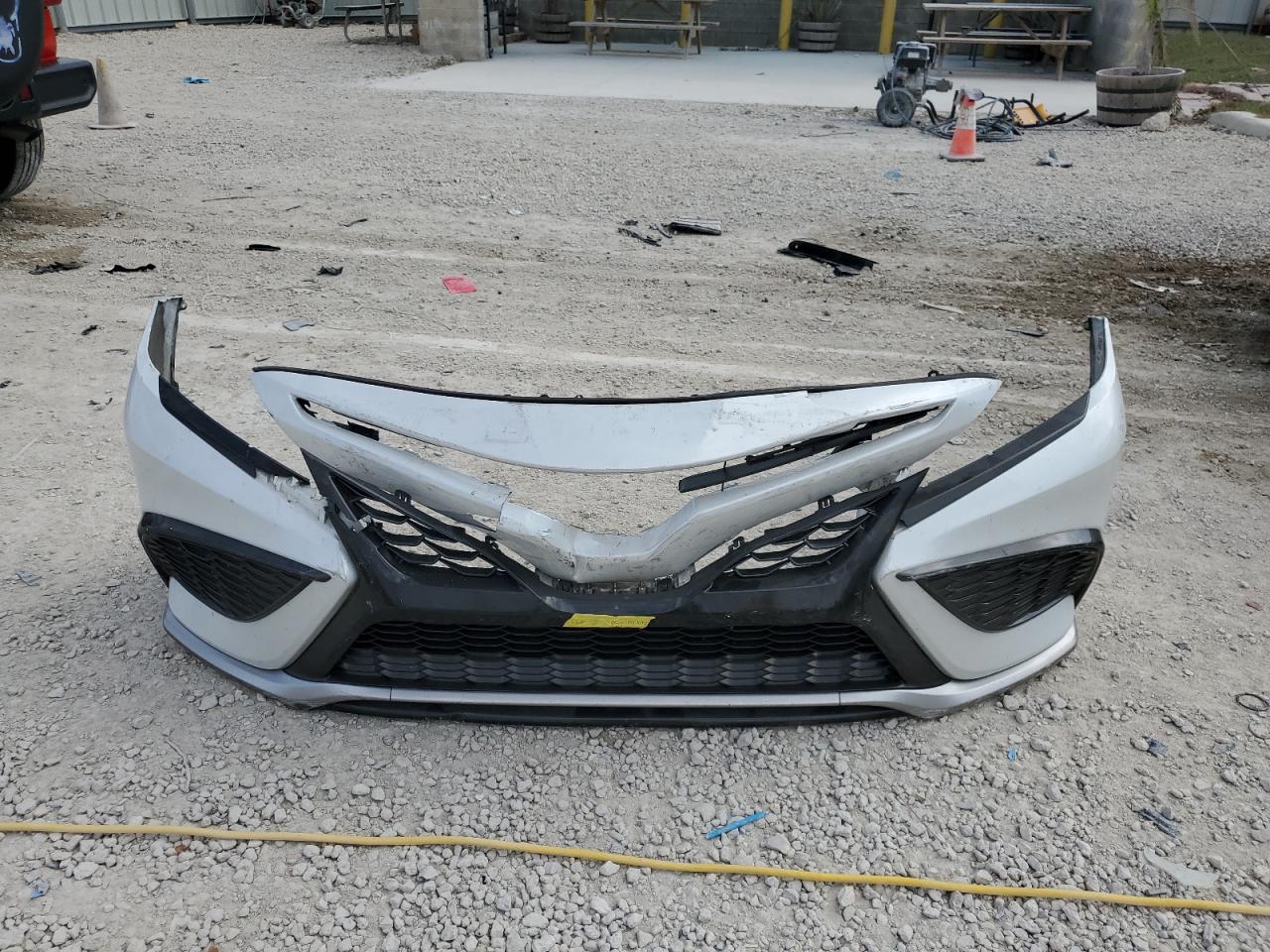2021 Toyota Camry VIN 4T1KZ1AK8MU053611 Copart auction photo, rear end / front end damage thumbnail 12