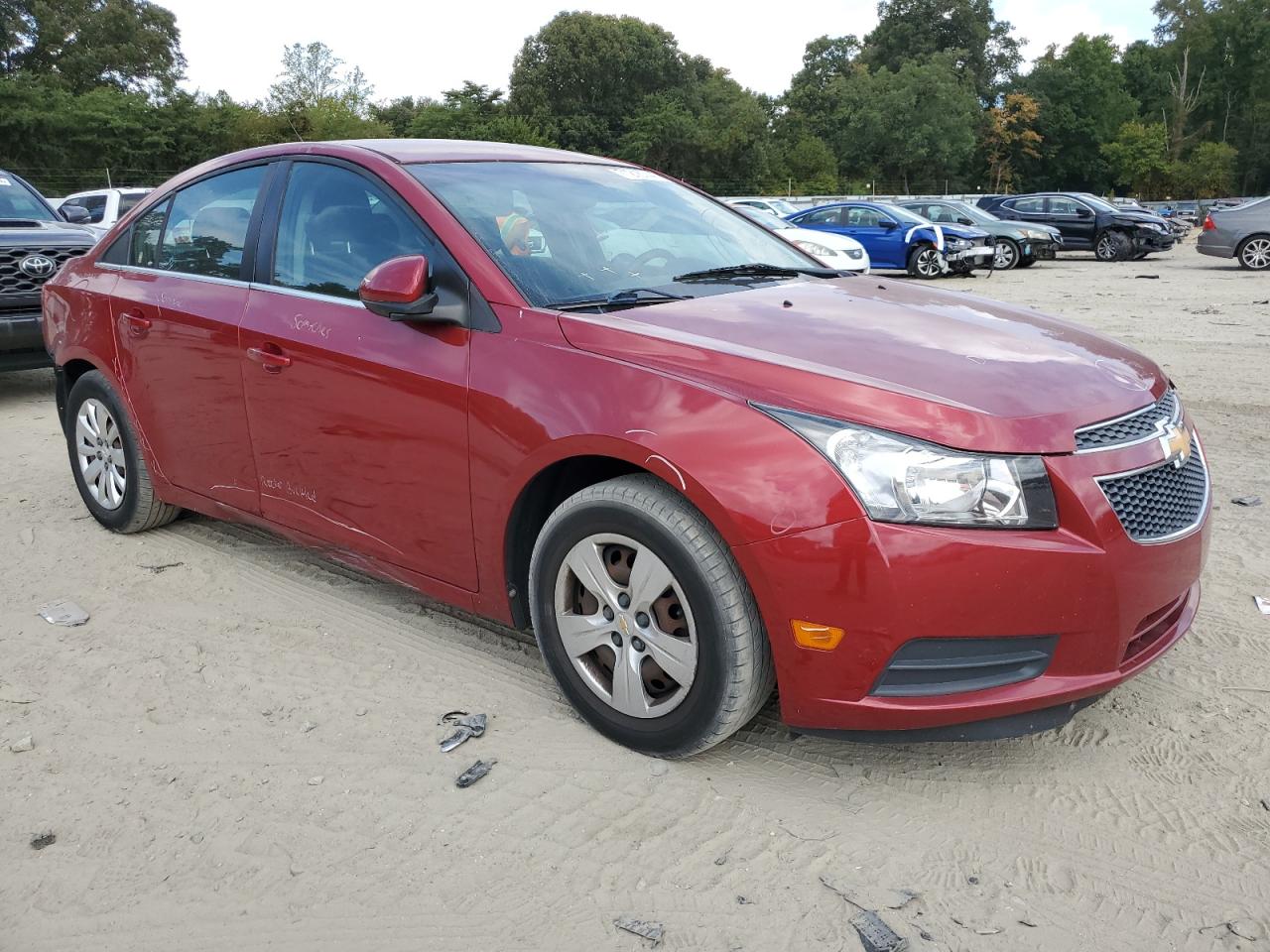 2011 Chevrolet Cruze VIN 1G1PF5S99B7174898 Copart auction photo, rear end damage thumbnail 4