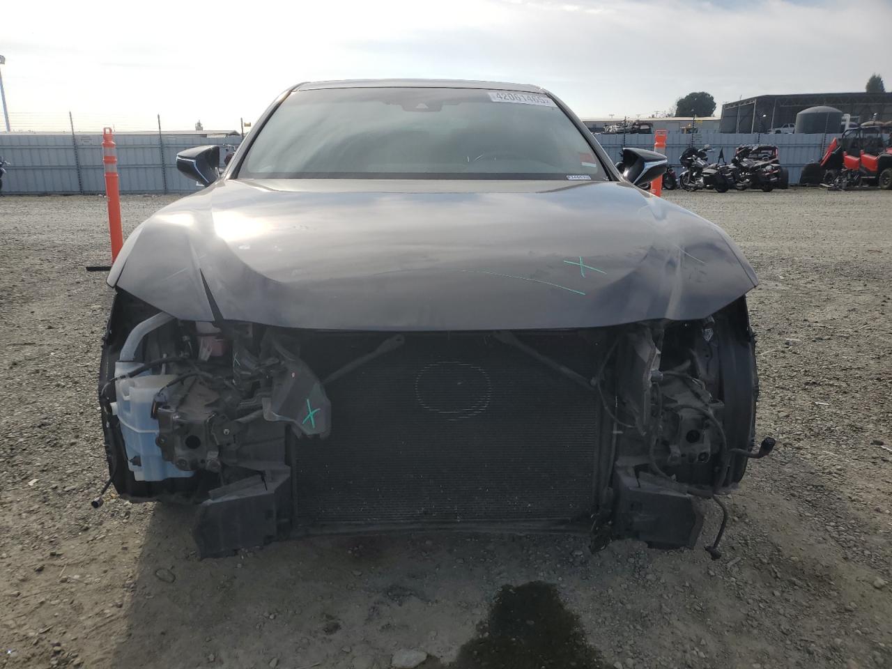 2020 Lexus ES VIN 58AGZ1B15LU060857 Copart auction photo, front end damage thumbnail 5