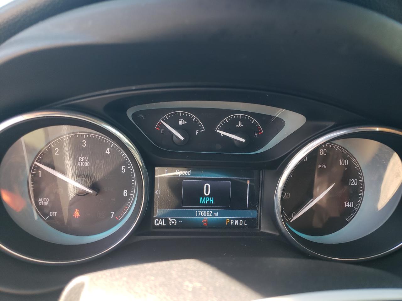 2017 Buick Envision VIN LRBFXDSA7HD180275 Copart auction photo, front end / side damage thumbnail 9